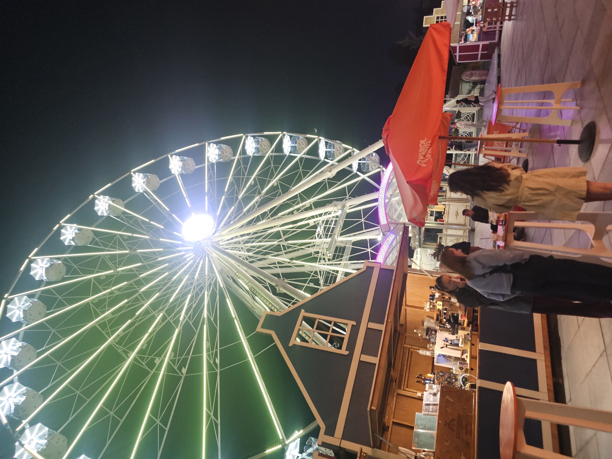 Evening stroll through illuminated central Sofia captures local attractions