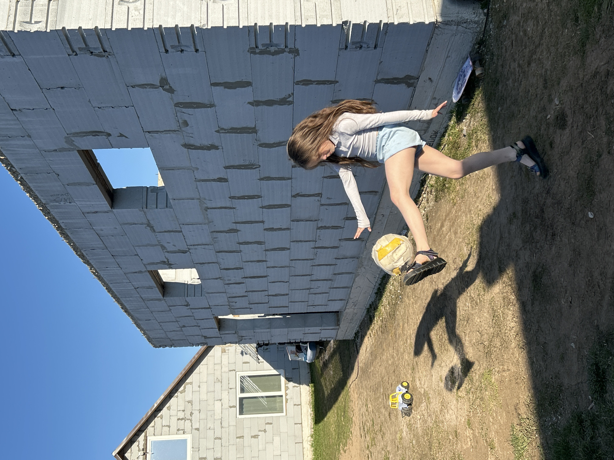Family playtime documented across Chaikovsky, Russia residential areas