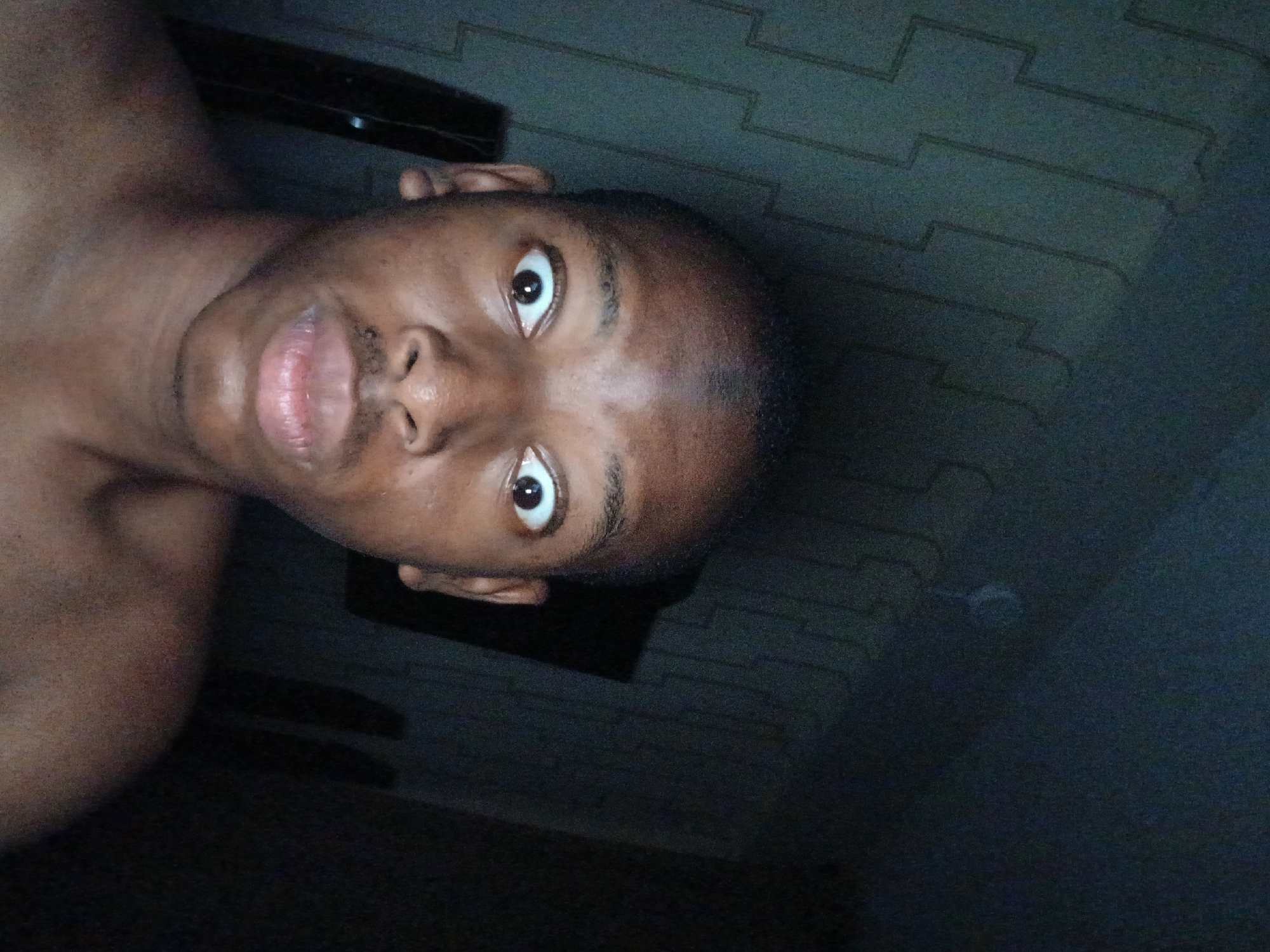 Morning selfie and window views captured in Lagos