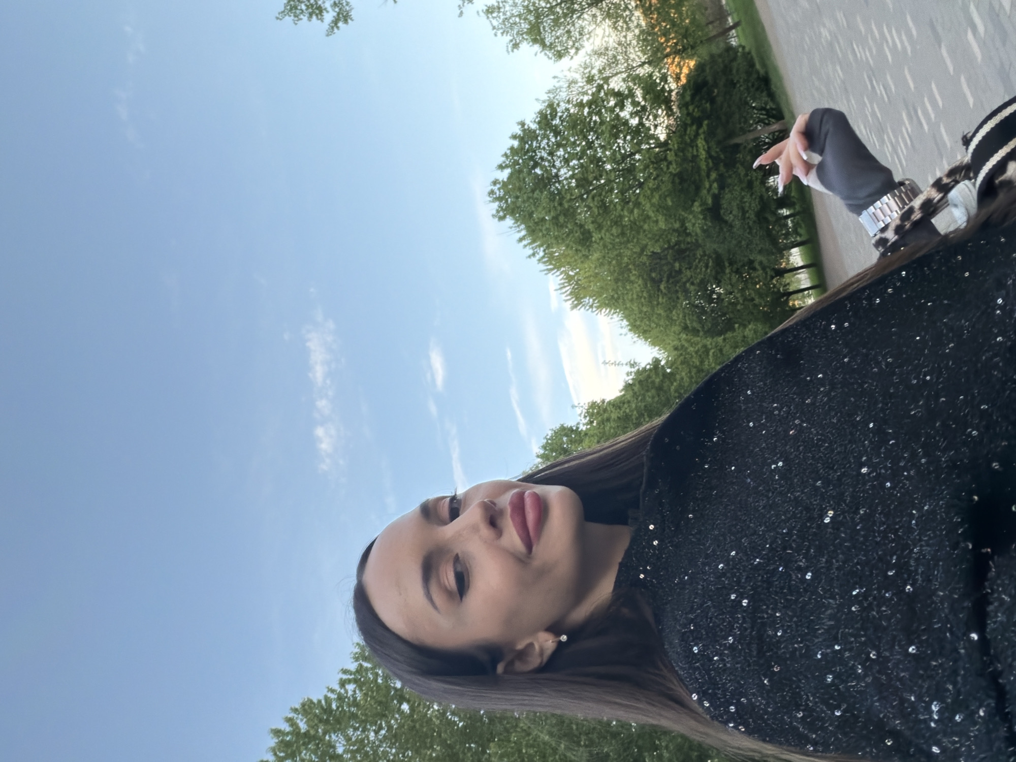 Woman's evening bus journey documented through Saint Petersburg streets