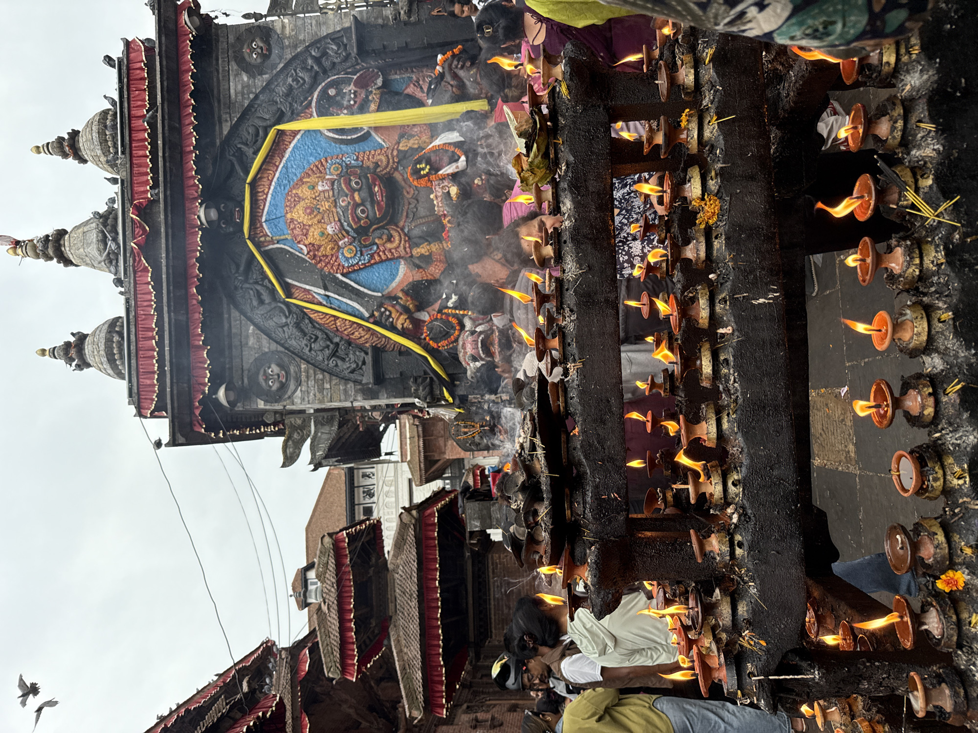 Oil lamp ceremony draws crowds to Kathmandu's Hanuman Dhoka Square