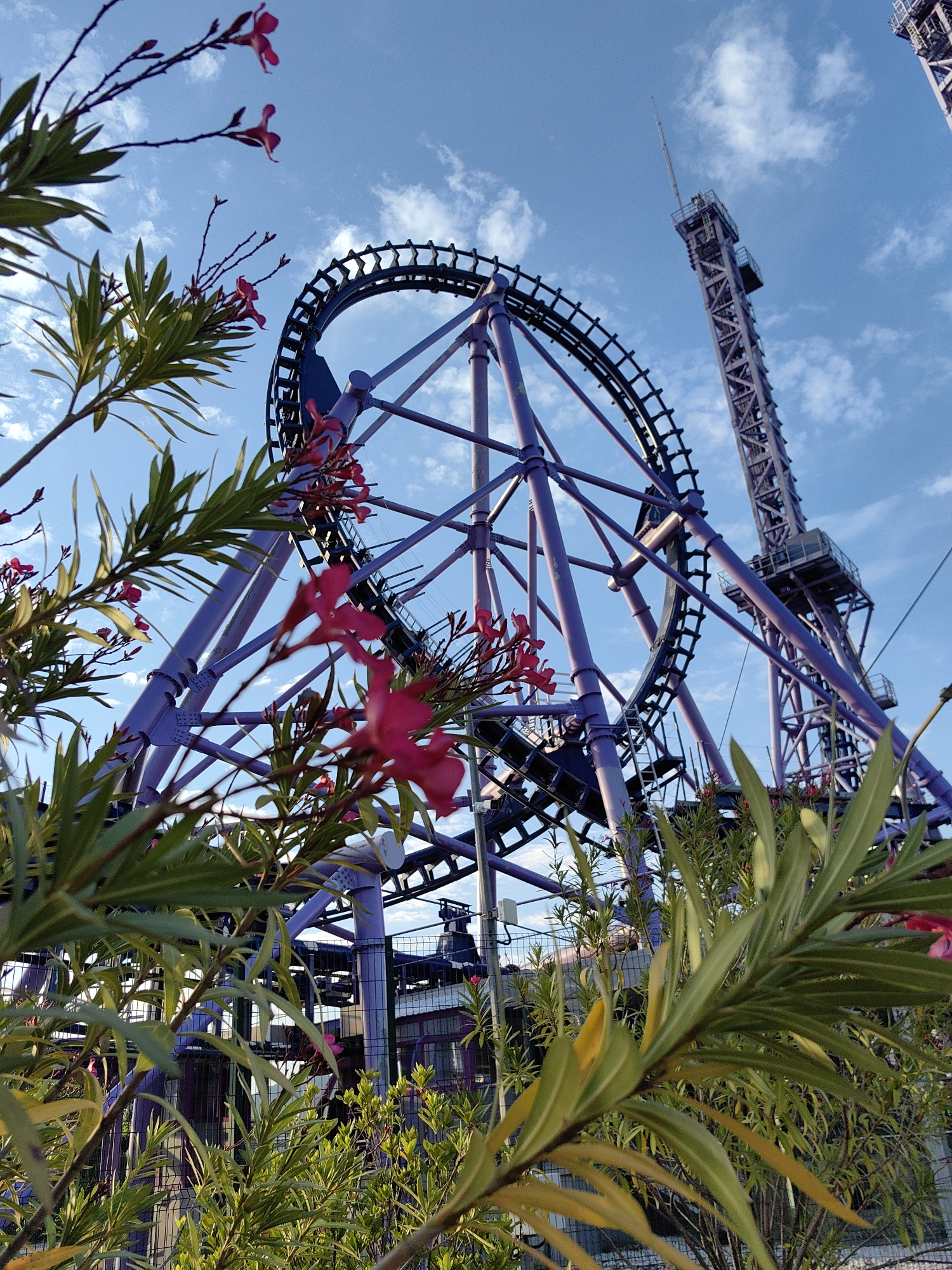 Visitor documents afternoon at Sochi Park amusement complex