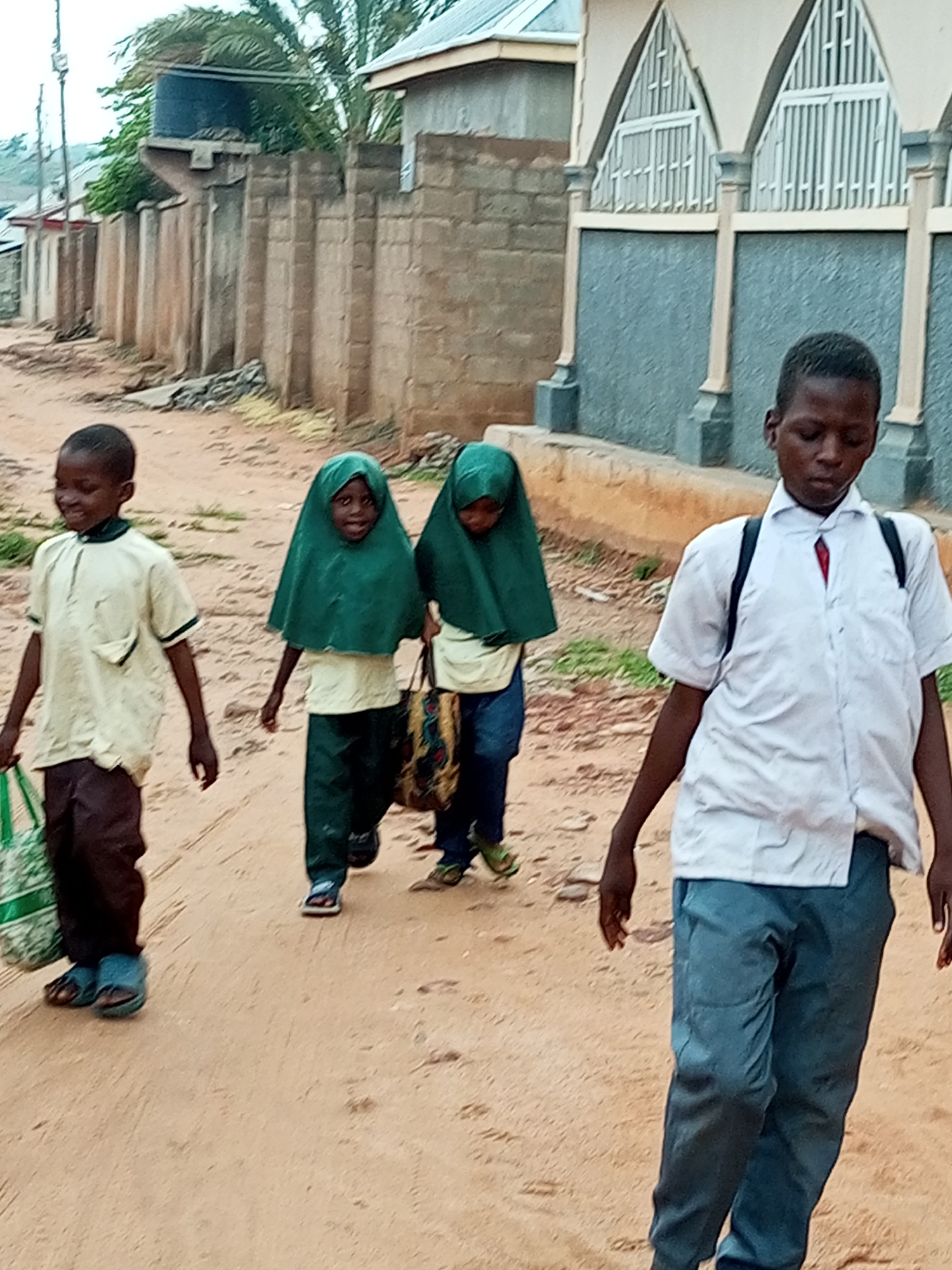 Morning street life across Tempure and Gombe, Nigeria