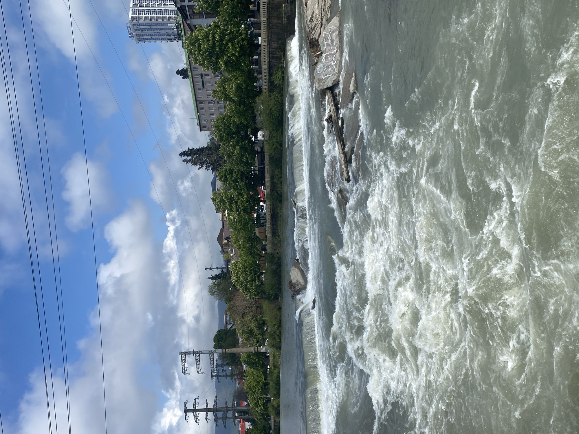 Sochi river rapids documented flowing over artificial dams