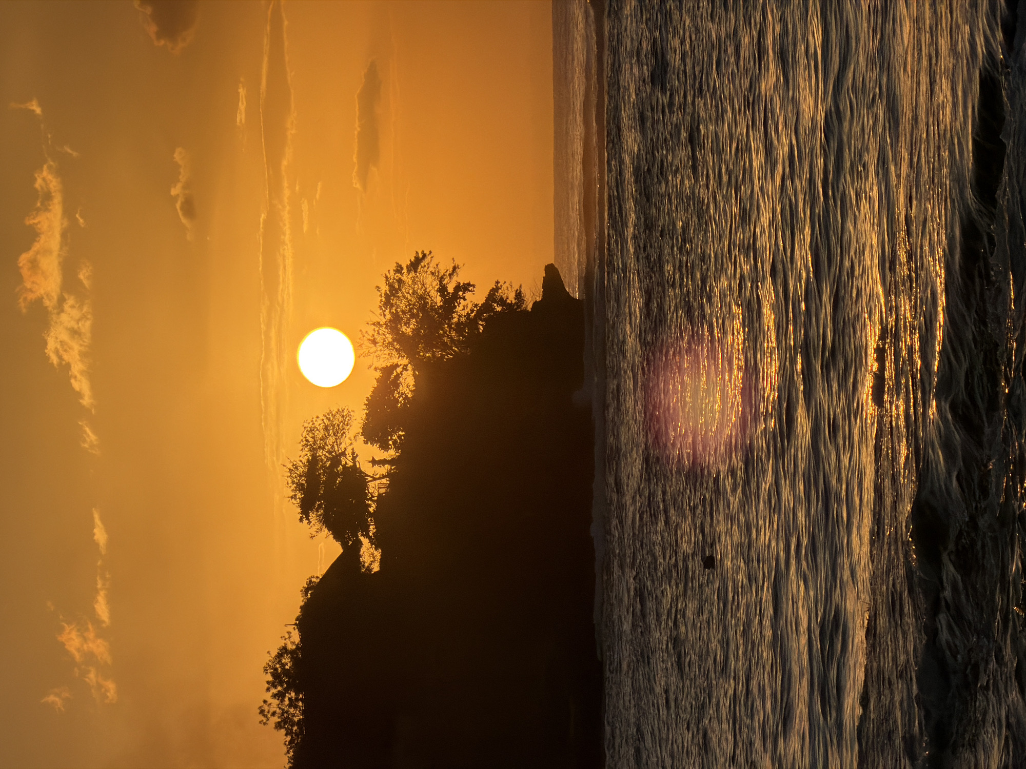 Golden hour on the beach, ocean views and shoreline scenes