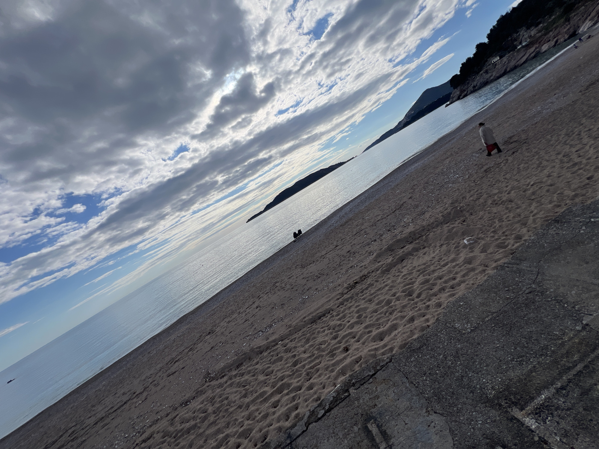 Scenic views captured in coastal Boreti, Montenegro