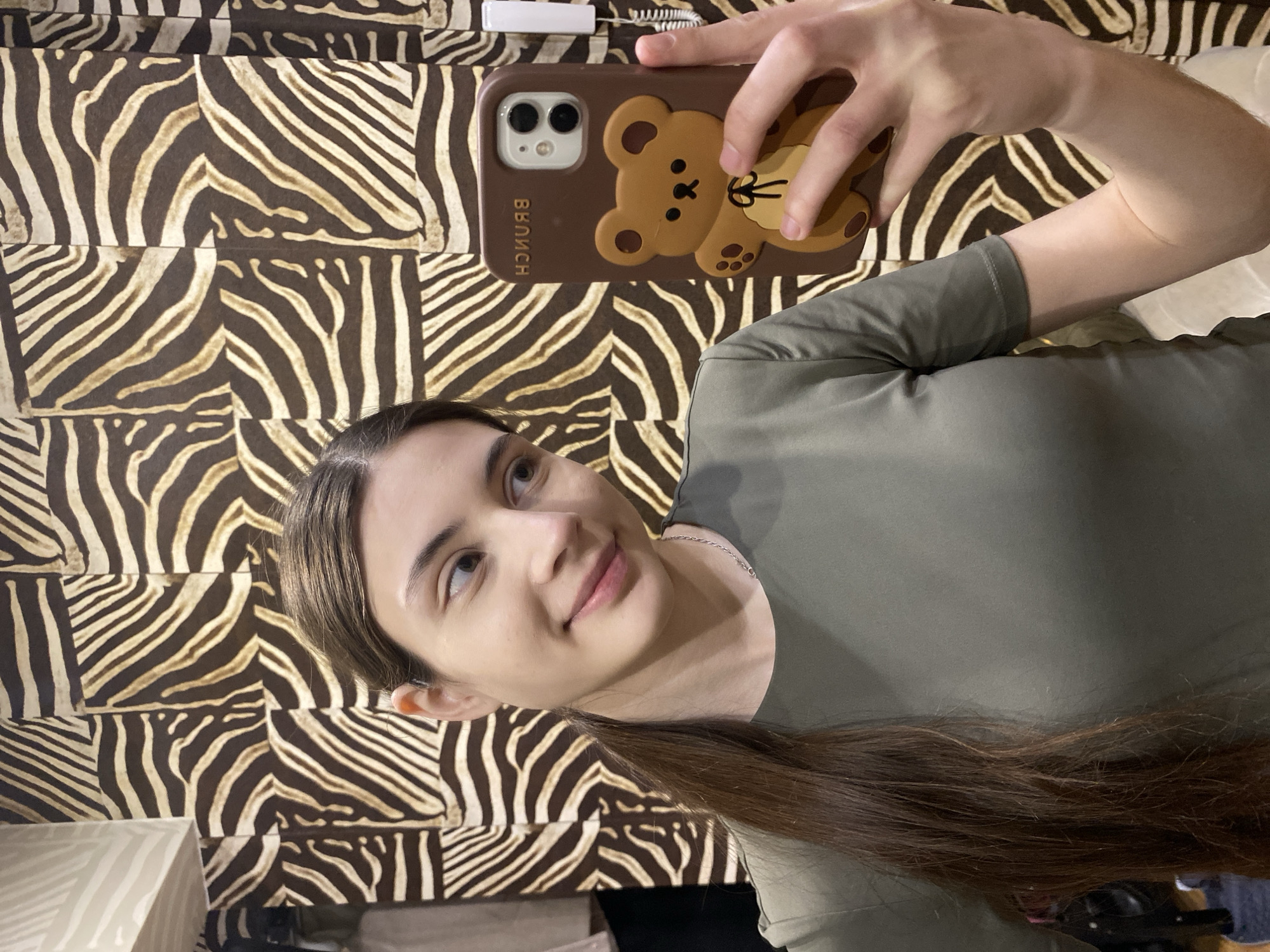 Woman takes morning selfies with Sphynx cat in Votkinsk