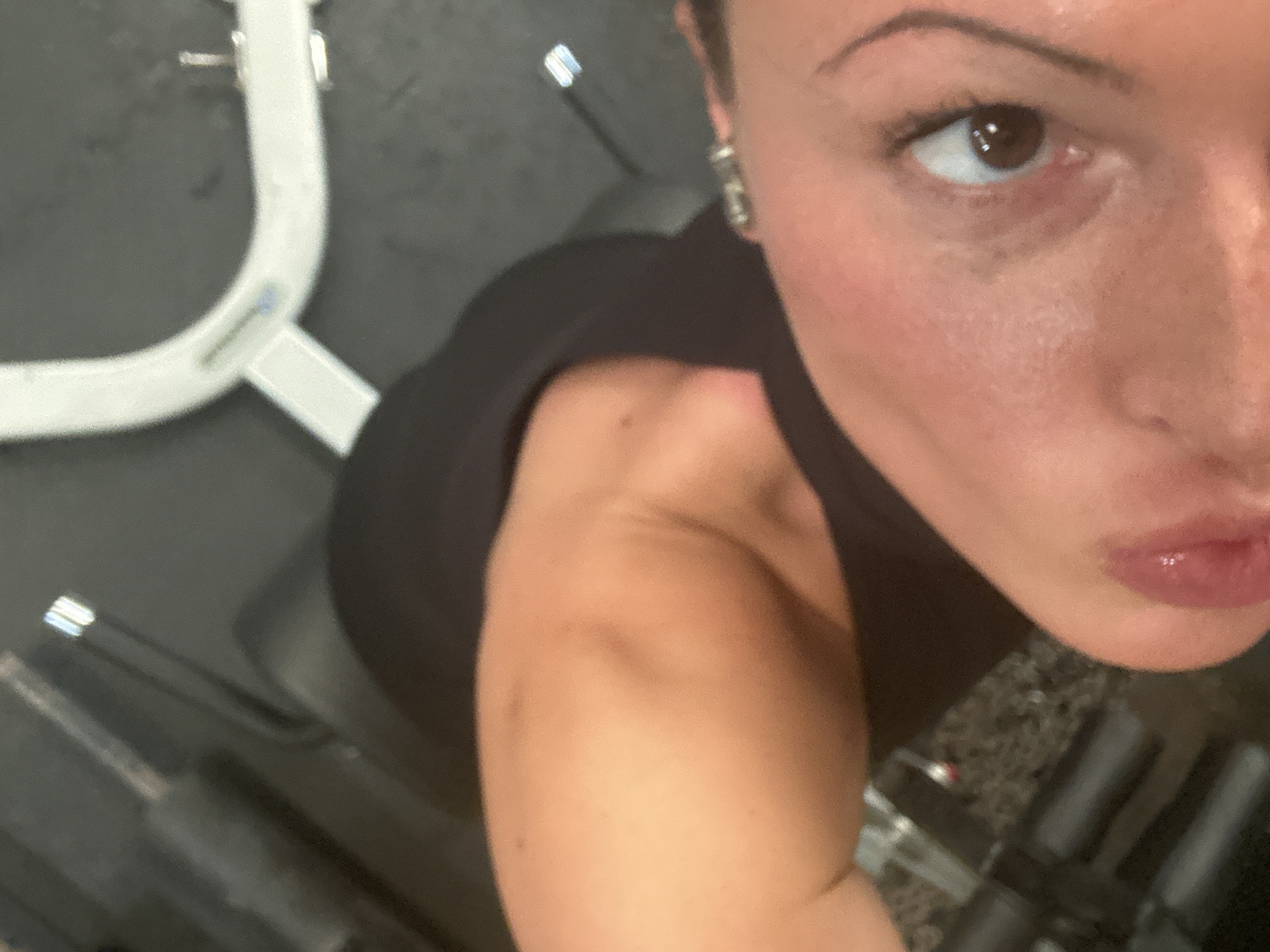 Person documents workout routine across Kent gyms Saturday morning