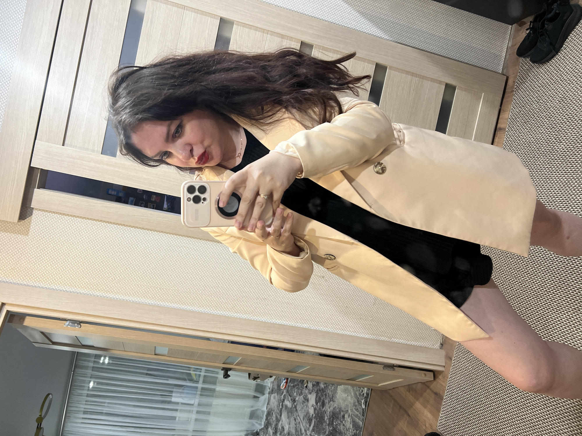 Young women document selfie sessions across Noviy, Russia