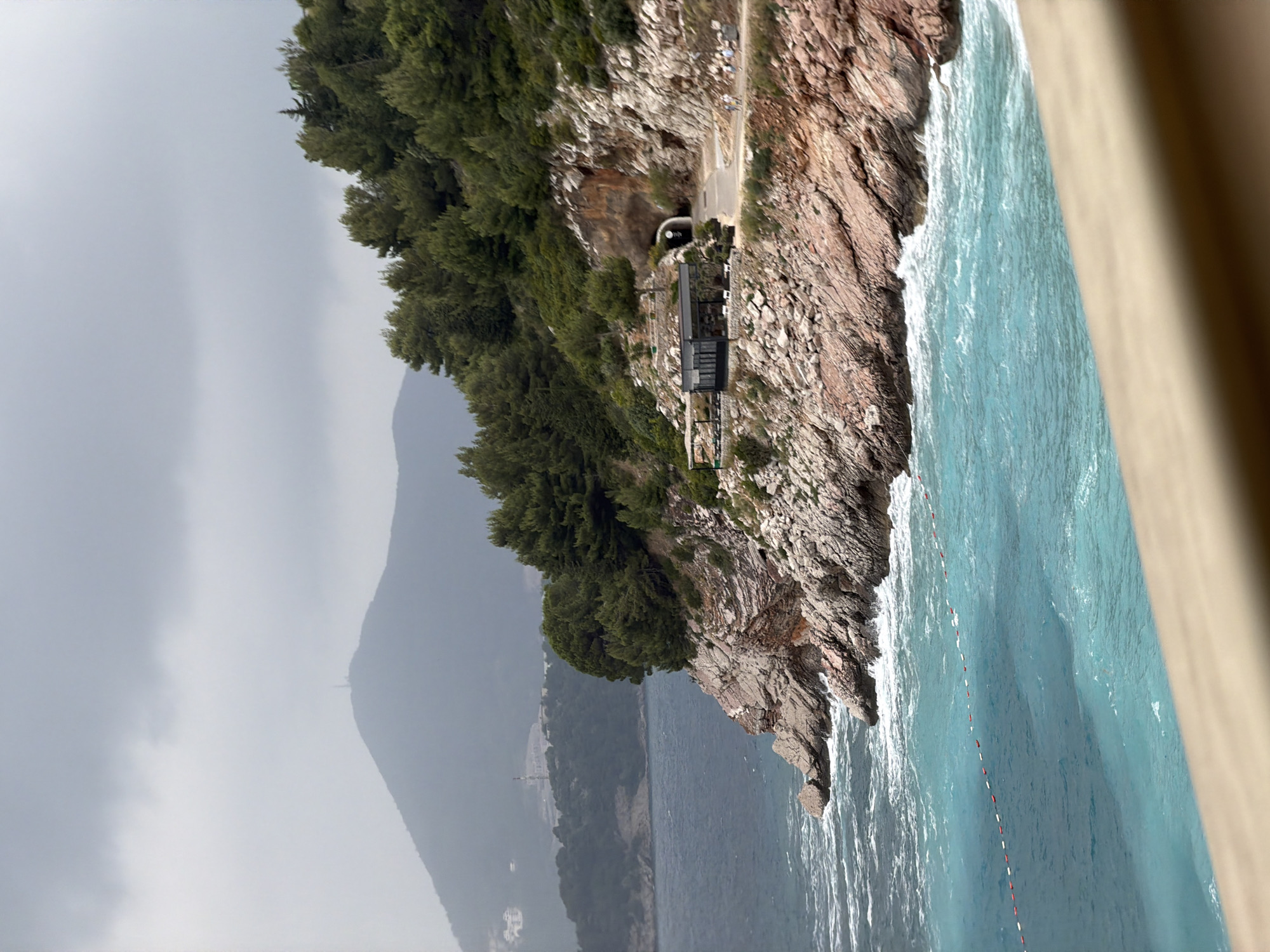 Coastal landscape documented at Kamenovo, Montenegro