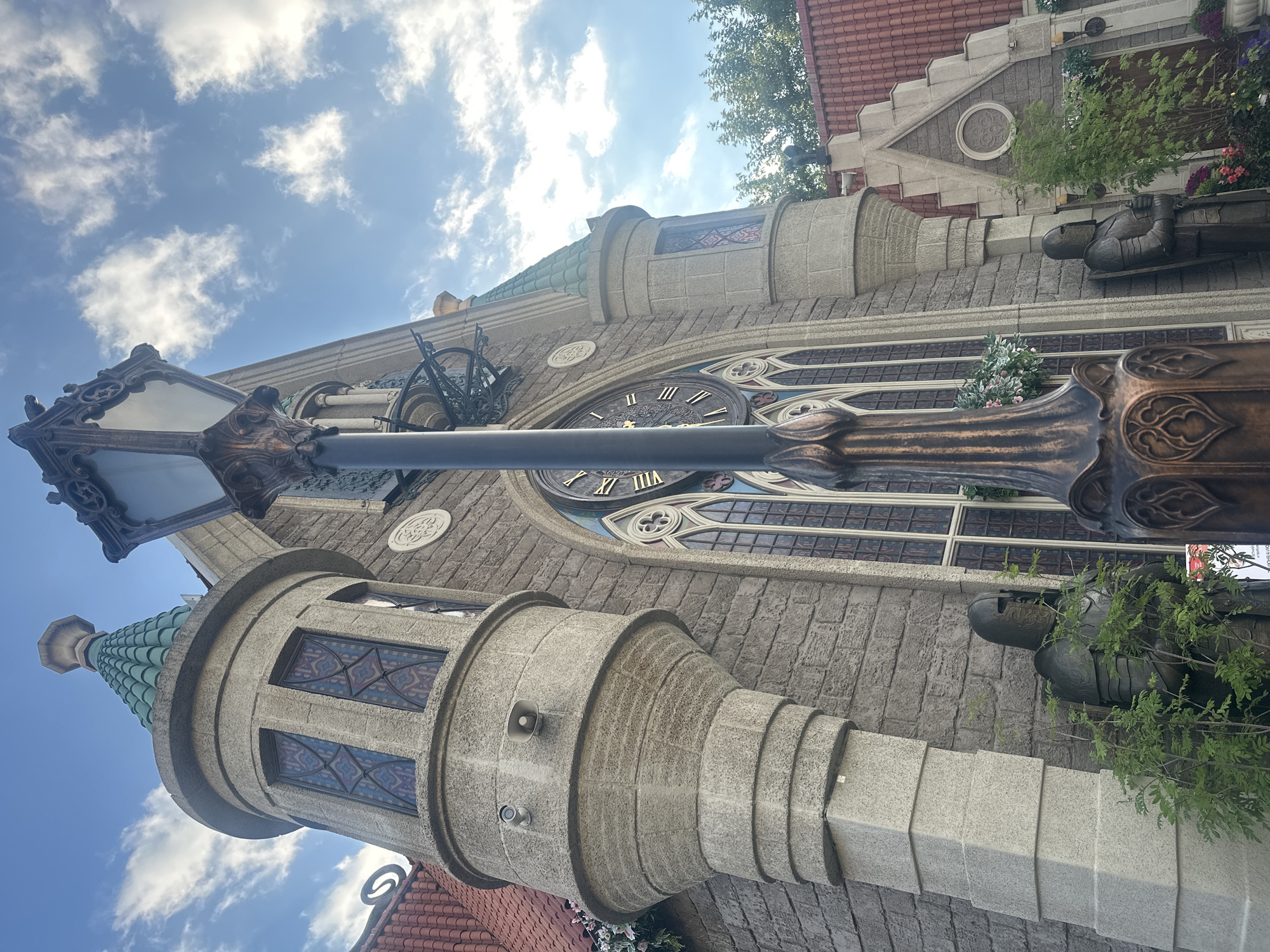 Exploring VDNKh's fairytale castle and gardens on a sunny Moscow afternoon