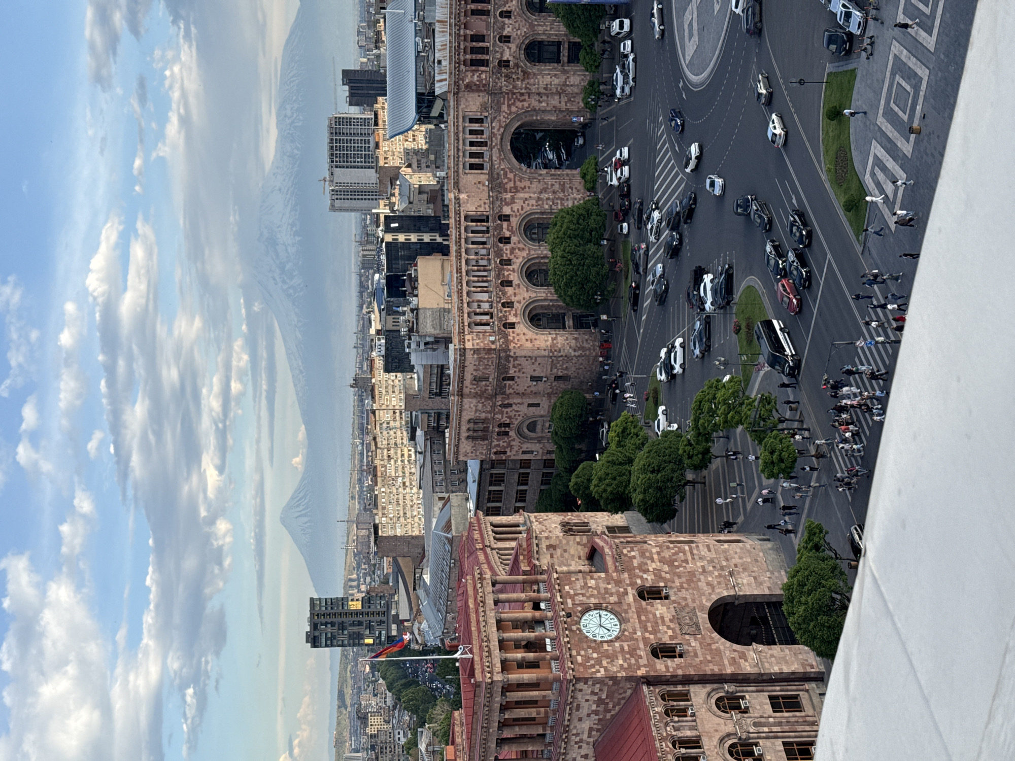 Weekend afternoon snapshots document casual life across Yerevan