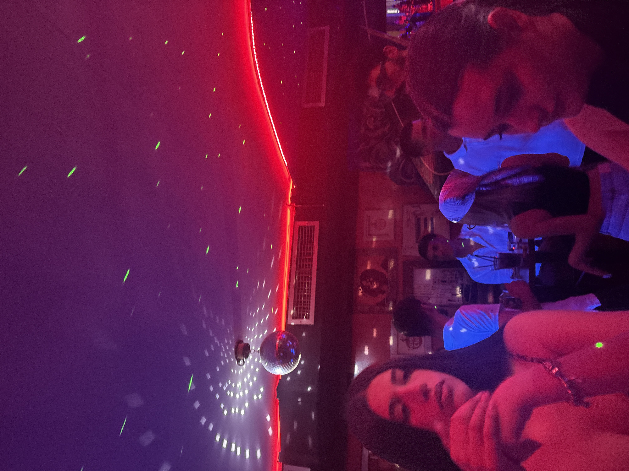 Inside a crowded Novi Sad club, late Saturday night