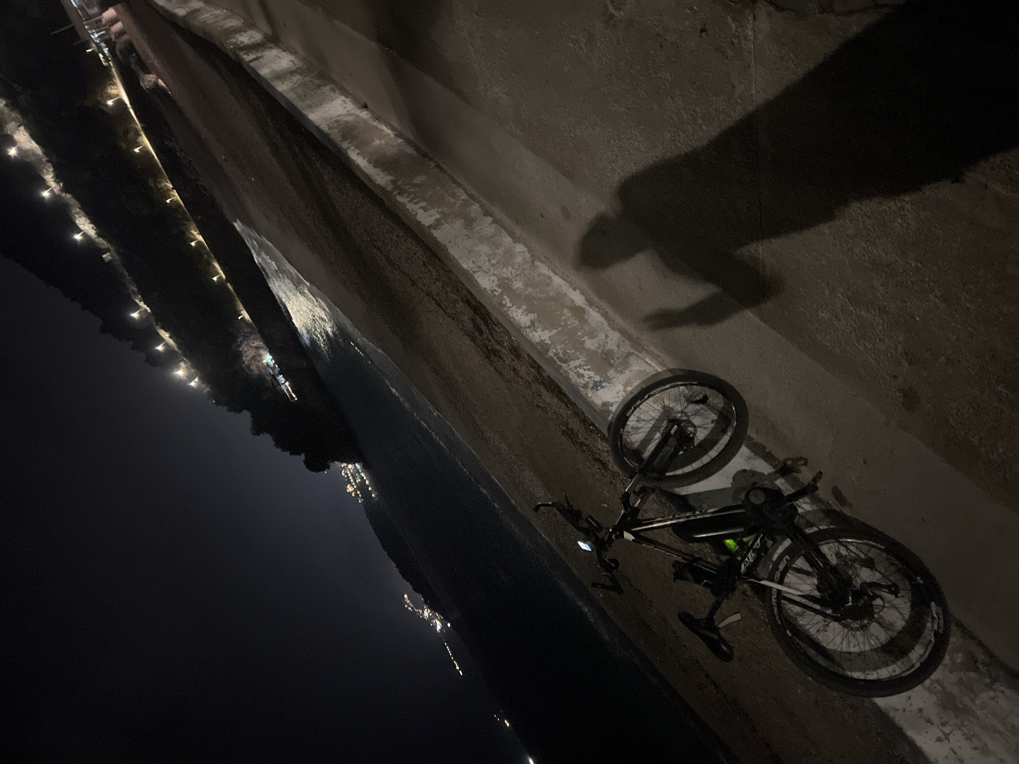 Nighttime scenes documented across coastal Montenegro locations