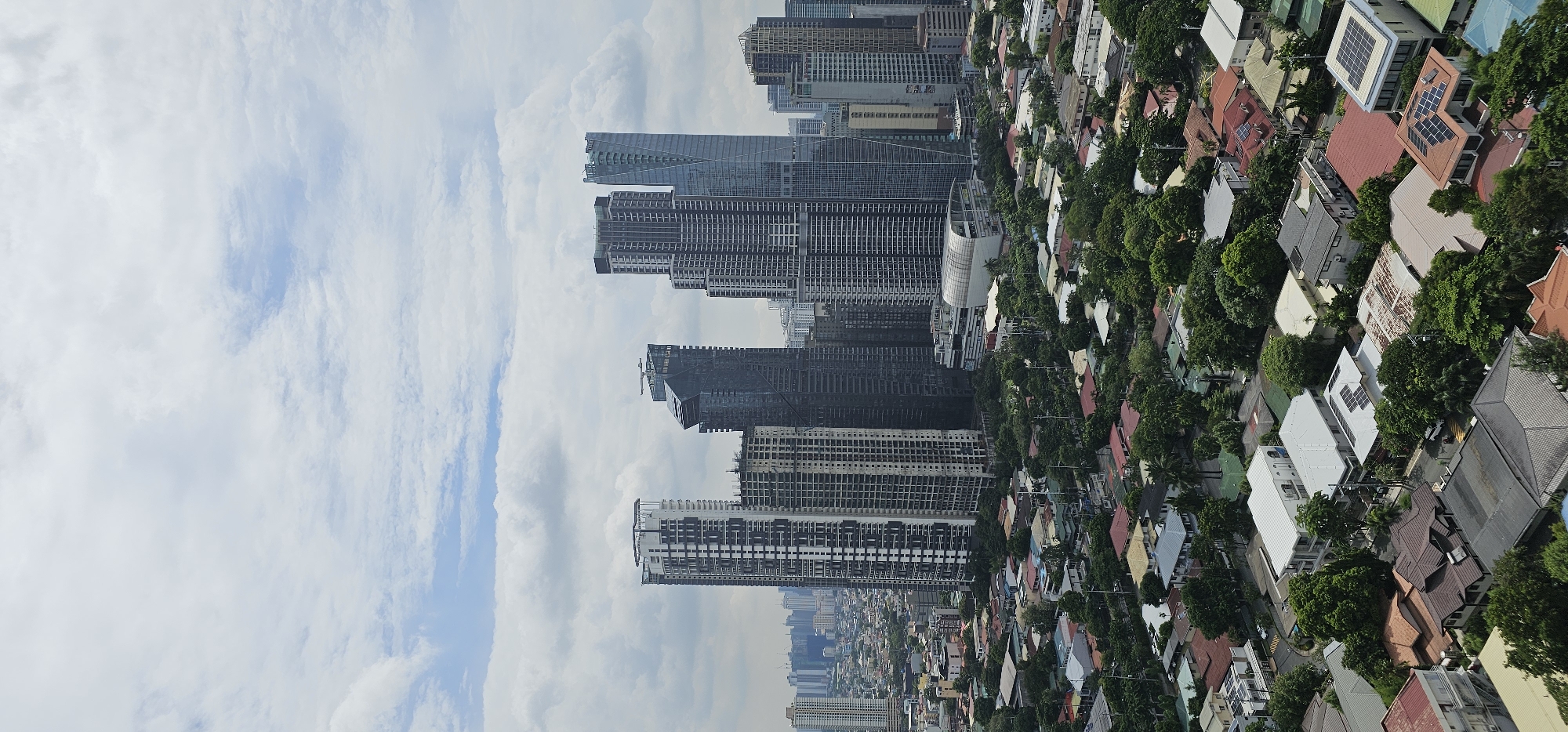 Makati from above: skyline, cemeteries, and urban churches