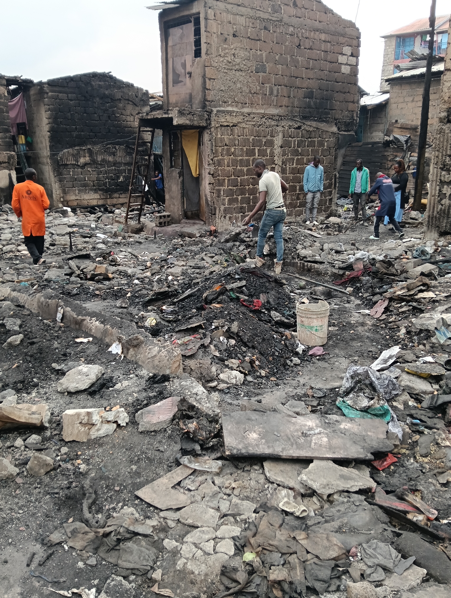 Devastating fire destroys homes, businesses in Nairobi's South B area