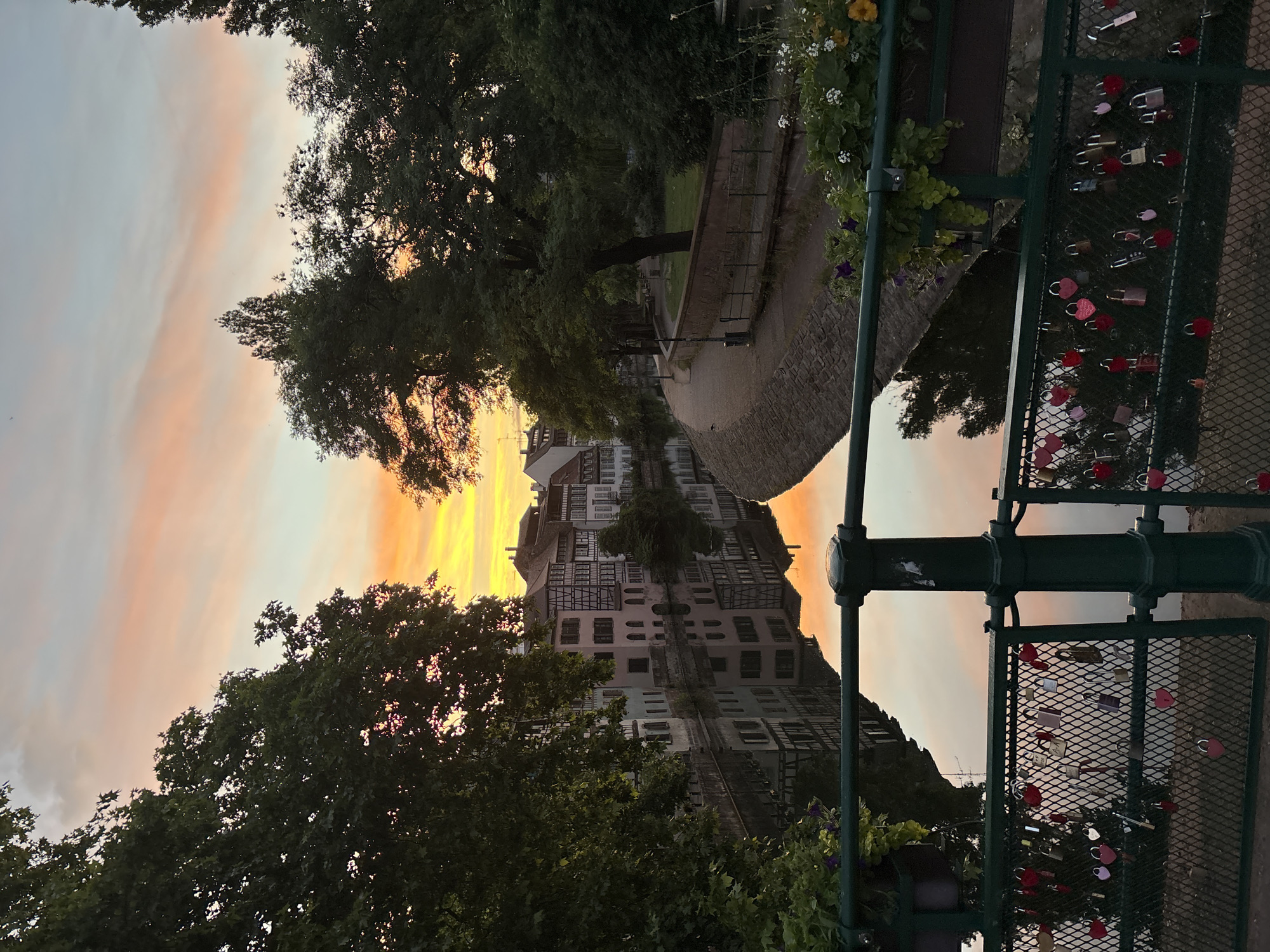 Sunset captures documented across Strasbourg's historic canals and bridges