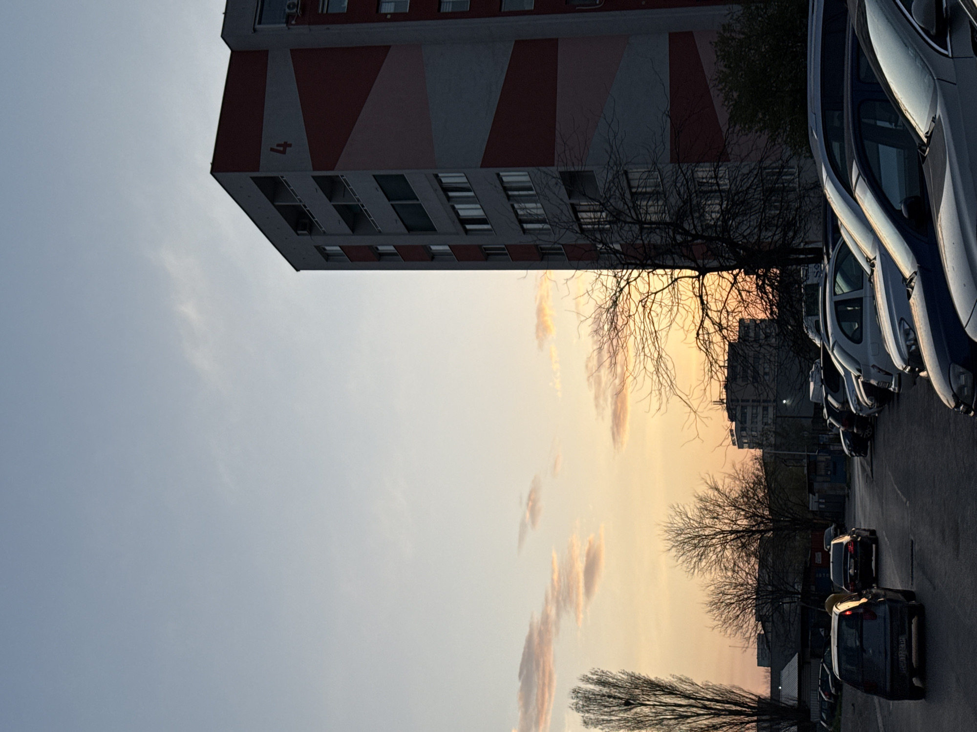 Sofia residents document sunset streetscapes and daily moments