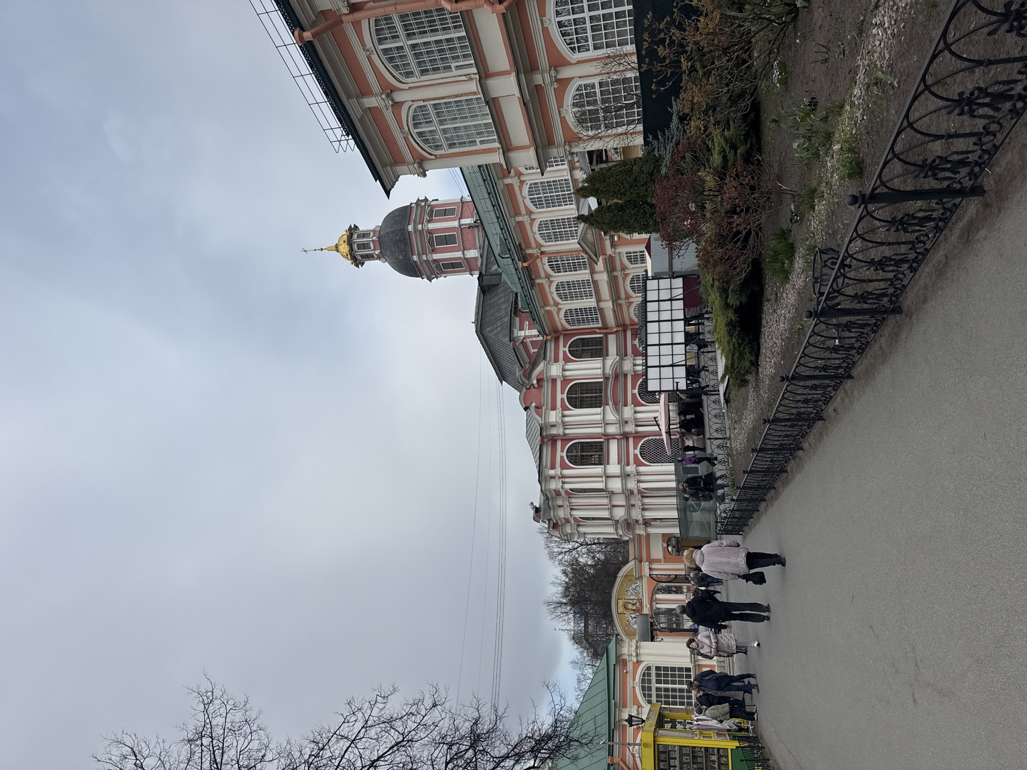 Witness documents Saint Petersburg's religious architecture during morning walk