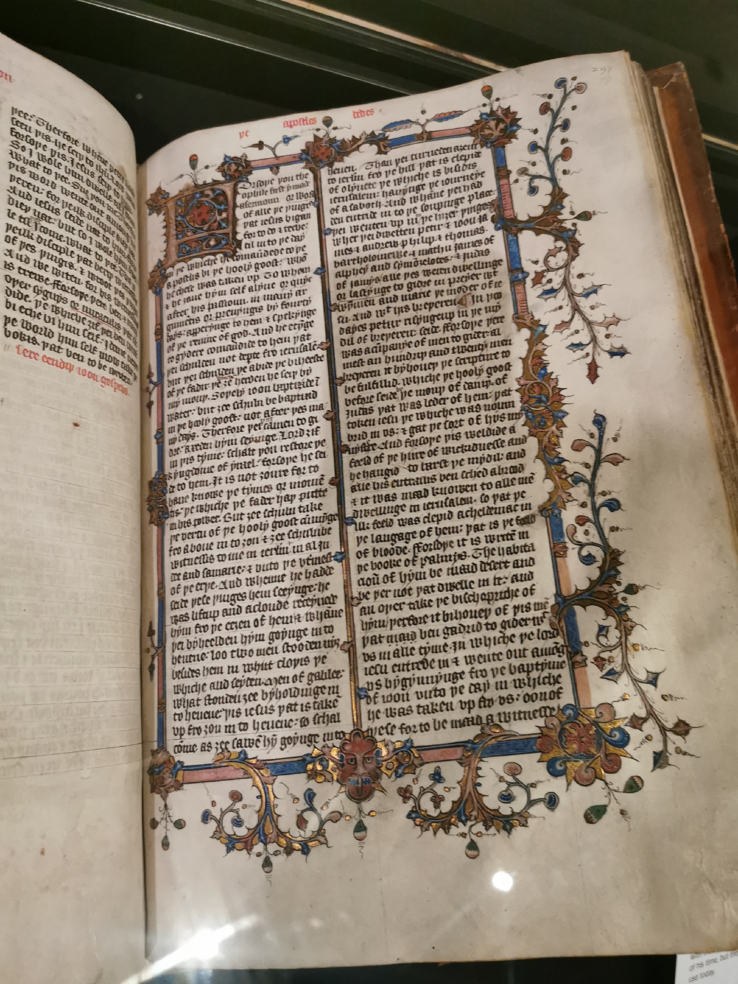 Historical manuscripts displayed at London museum exhibition