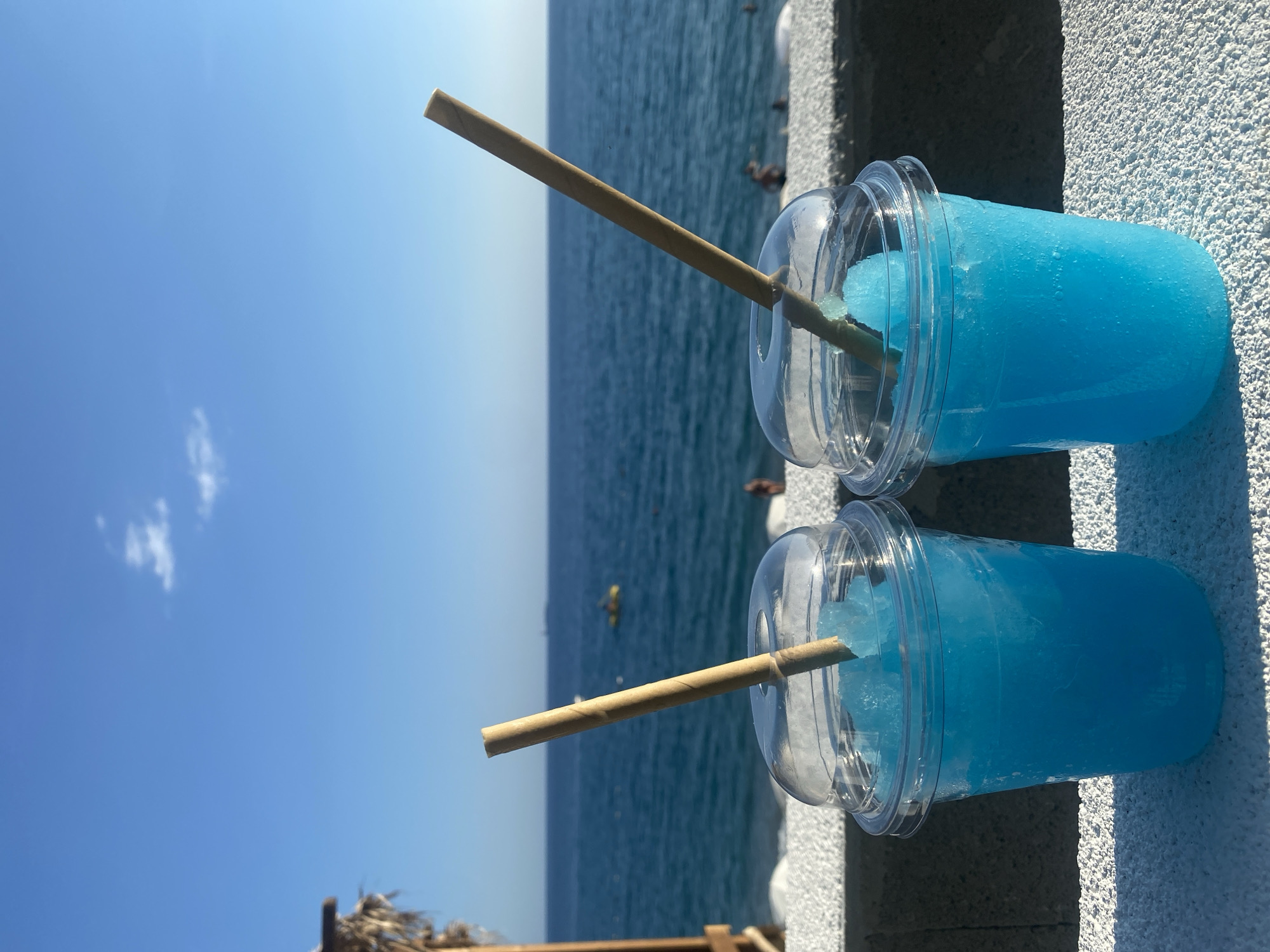 Lazy beach afternoon in Sutomore, Montenegro