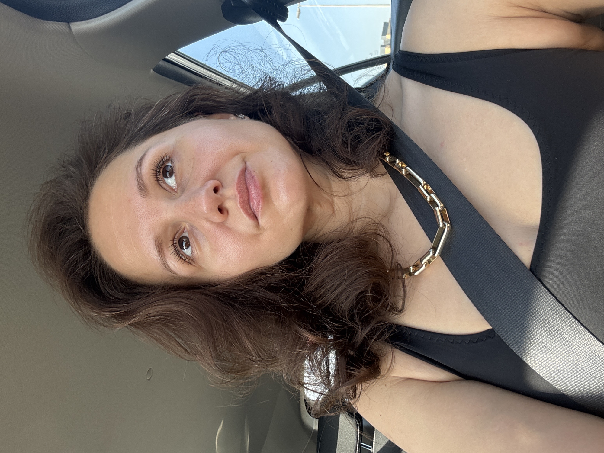 Woman observed in driver's seat of car in Dubai