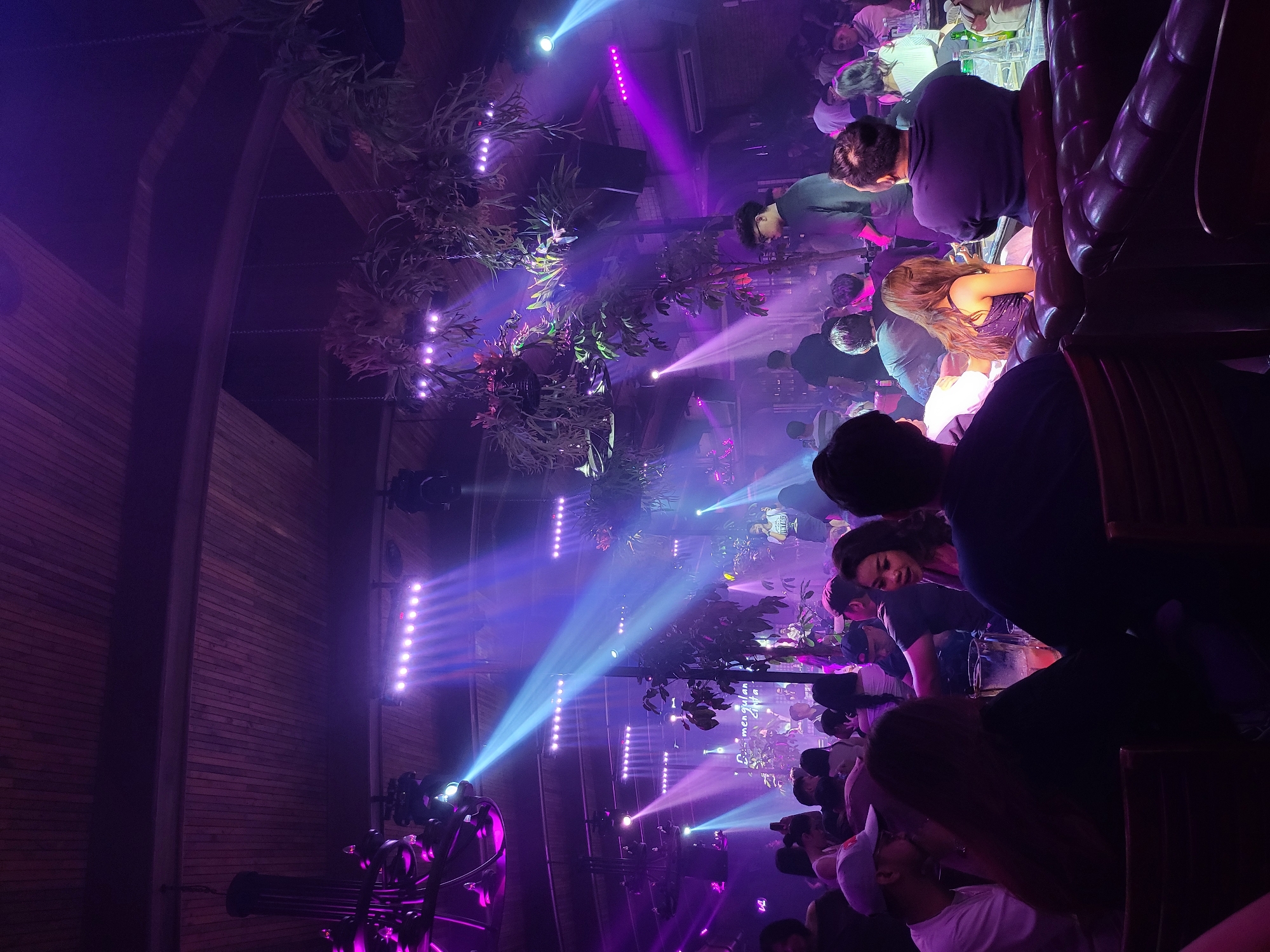 Saturday night at North Jakarta nightclub with live music