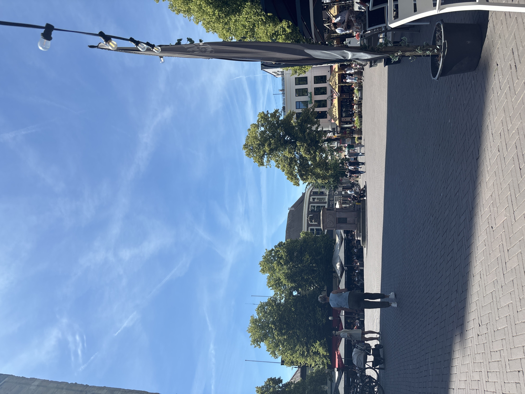 Sunny afternoon around Enschede's city center and Grote Kerk
