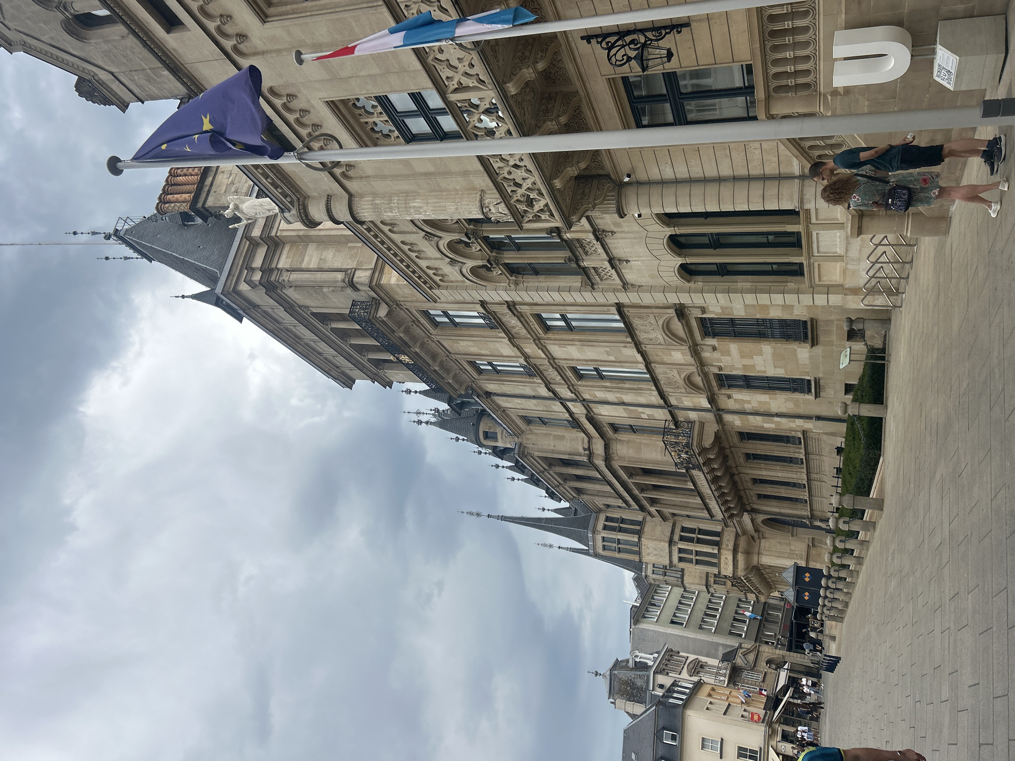 Exploring Luxembourg City's historic core and civic landmarks