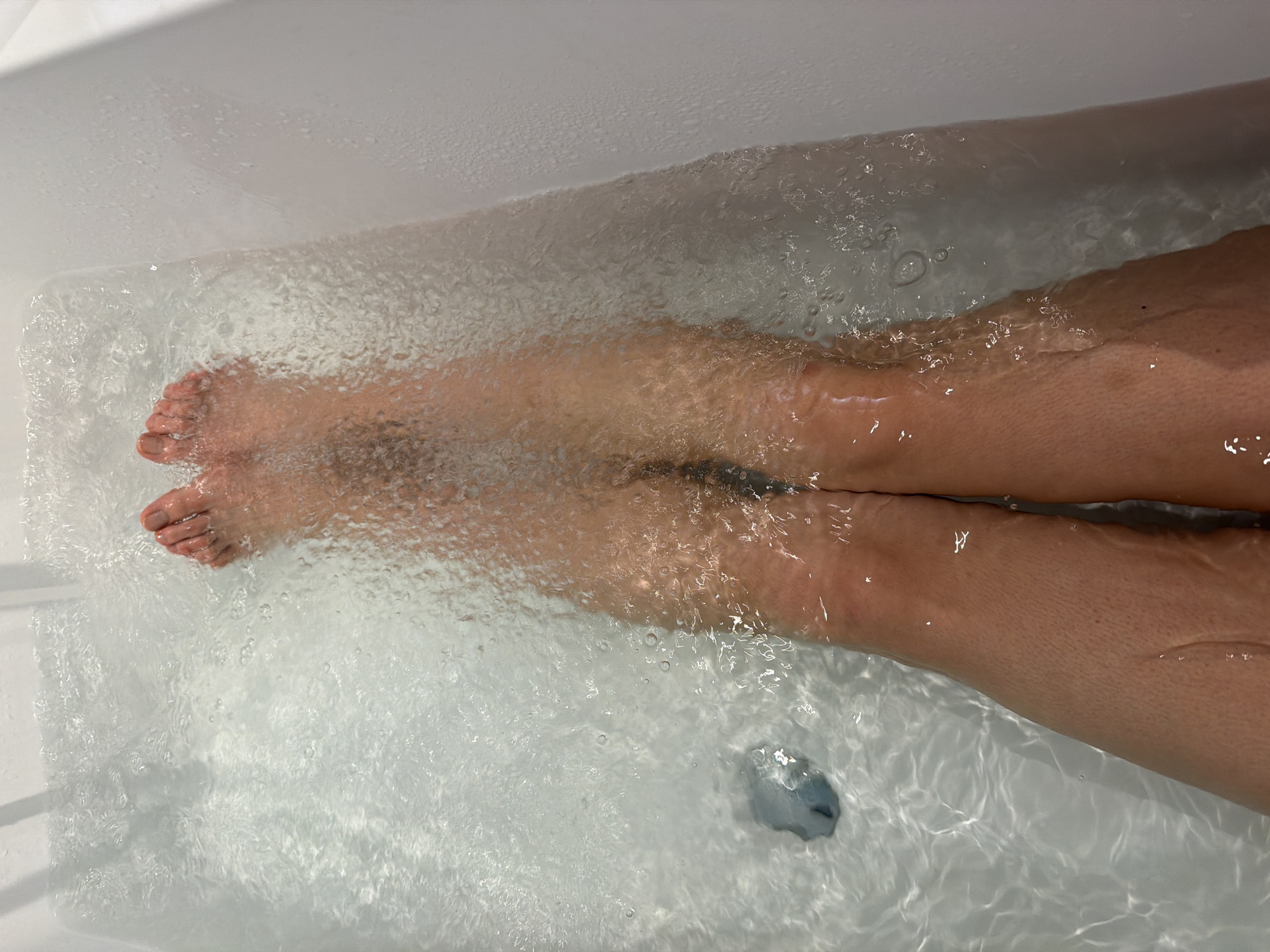 Morning bath captured in Mandelieu-la-Napoule, France