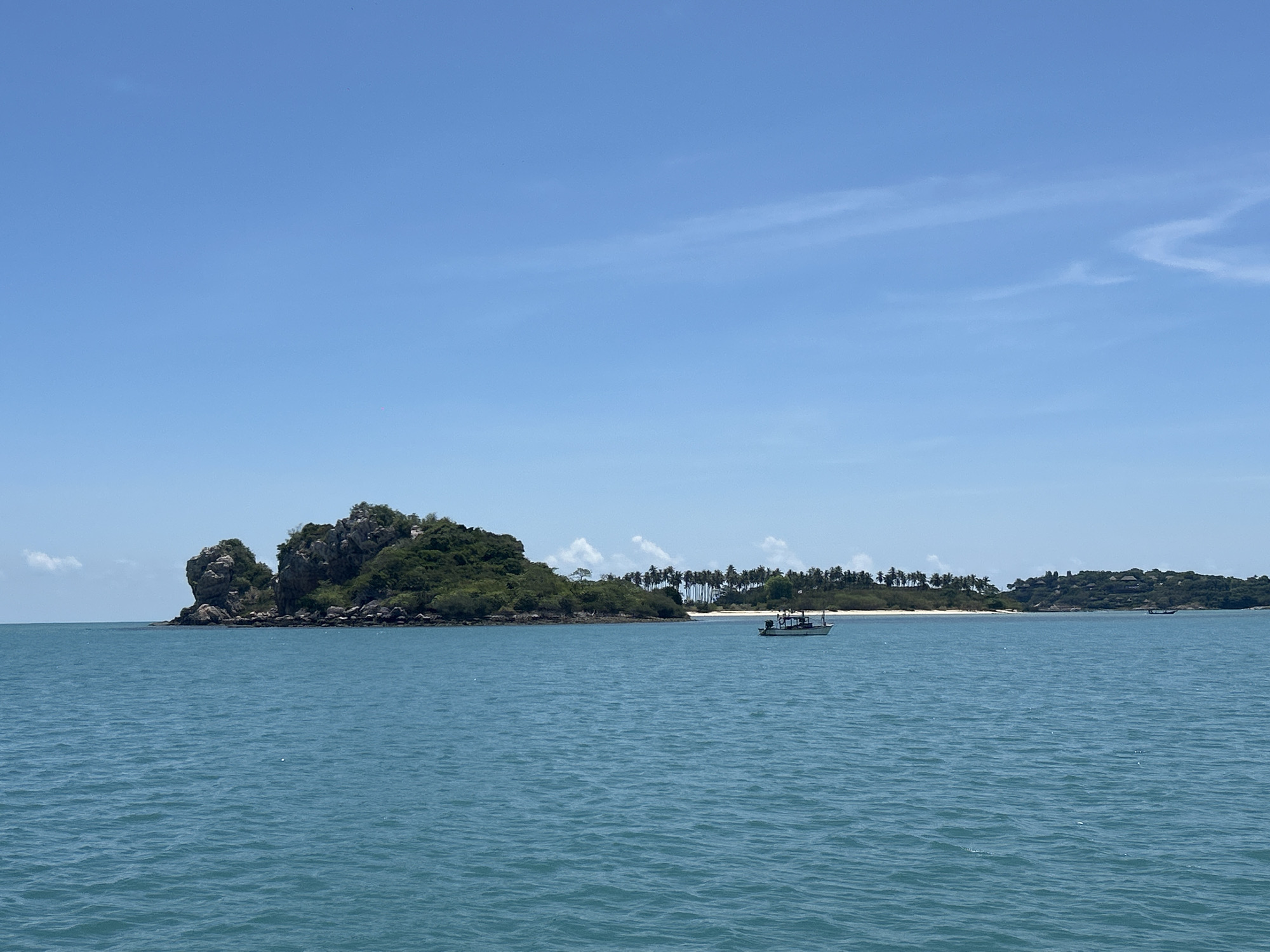 Coastal scene captured at Baan Bang Rak, Thailand