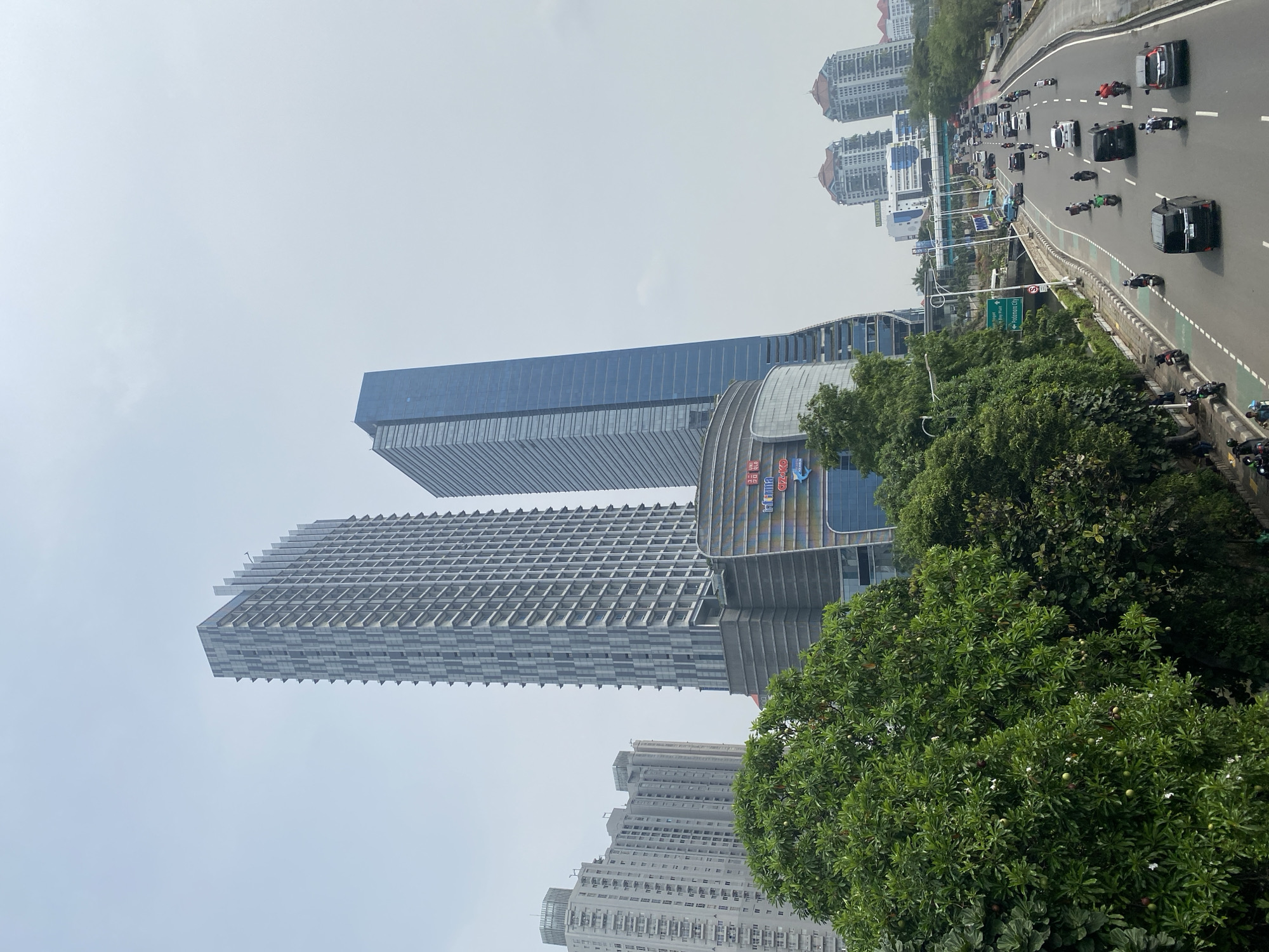 West Jakarta's Central Park district: streets, canals, and urban sprawl