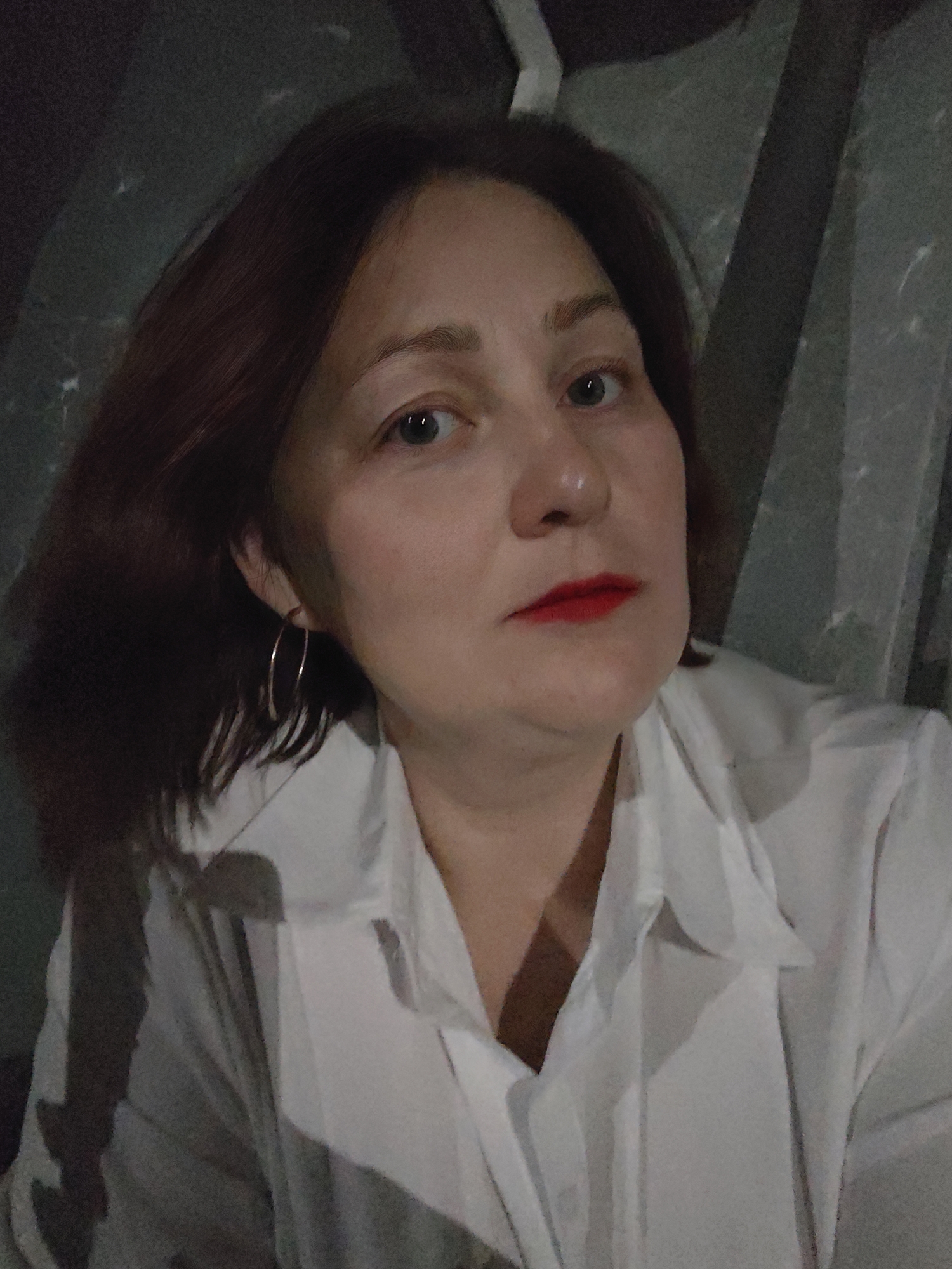 Personal photos document evening moments in Russian apartment