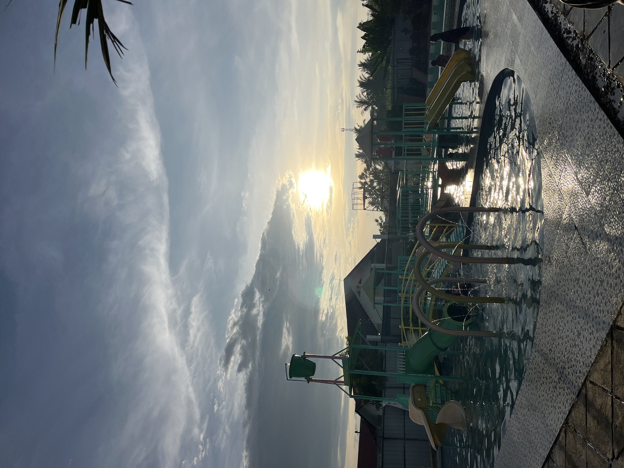 Children's water park documented in Lhokseumawe, Indonesia