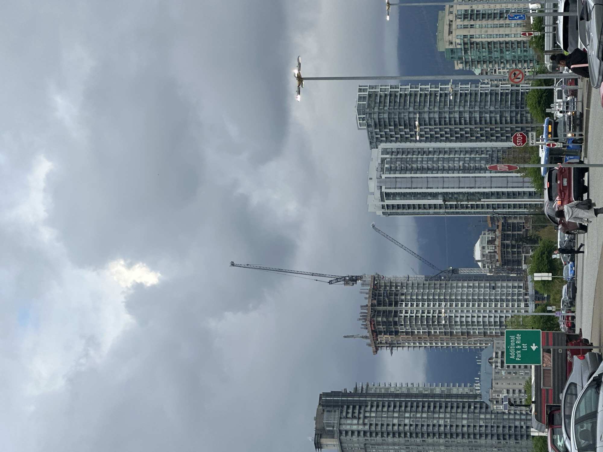 Urban development and transit activity observed in Coquitlam
