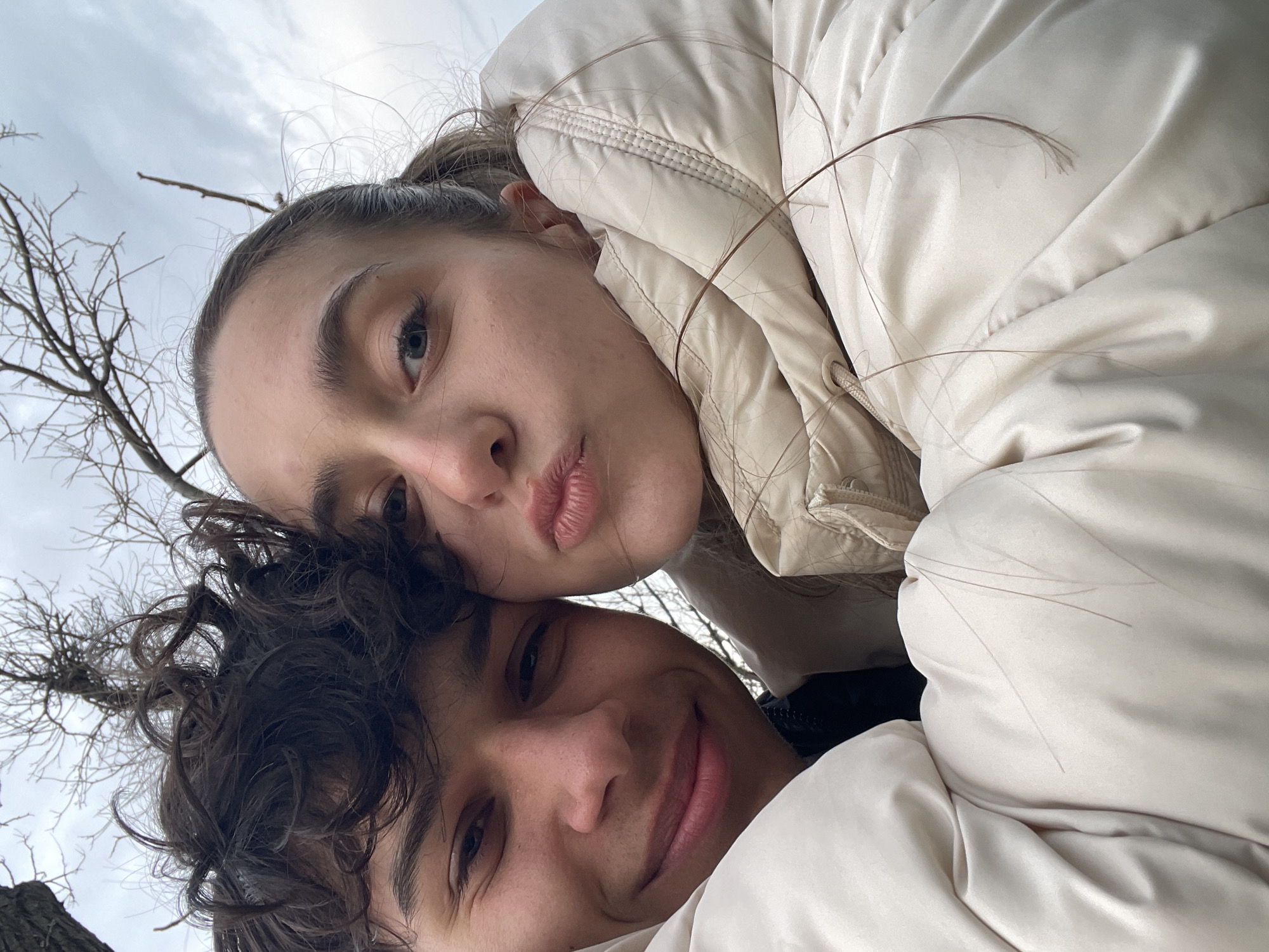 Two friends capture selfie moment in Varna