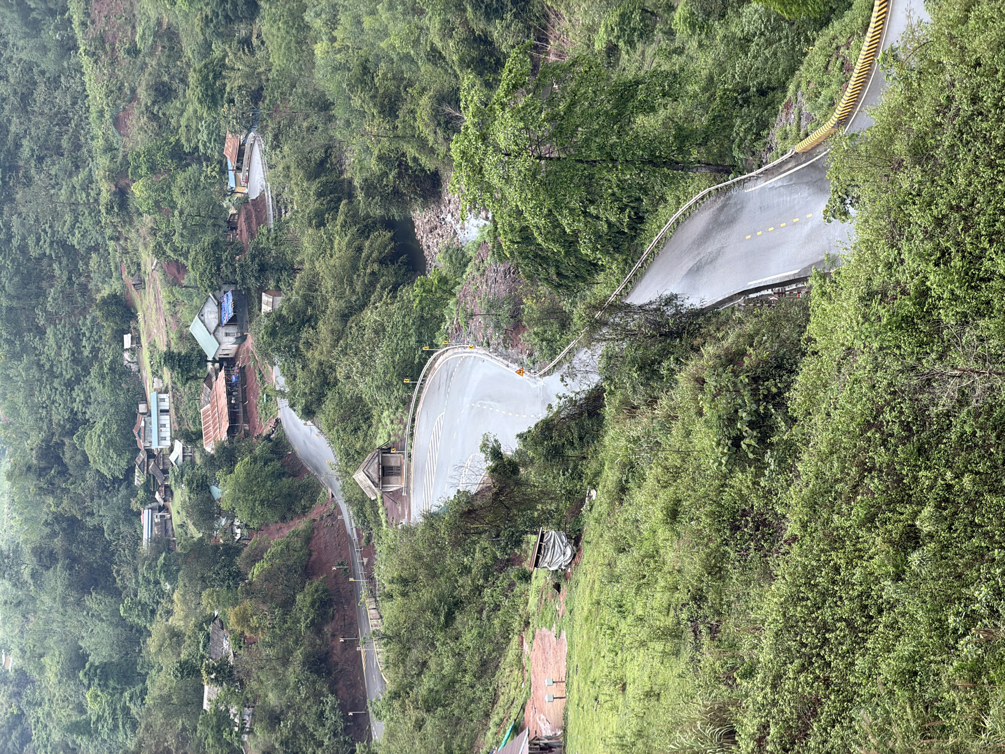 Motorcyclist Documents Mountain Road Journey Through Rural Vietnam