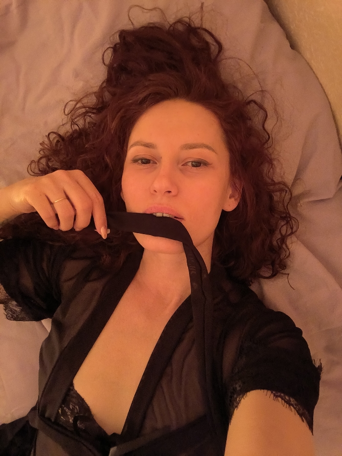 Woman's evening skincare routine documented in Saint Petersburg apartment