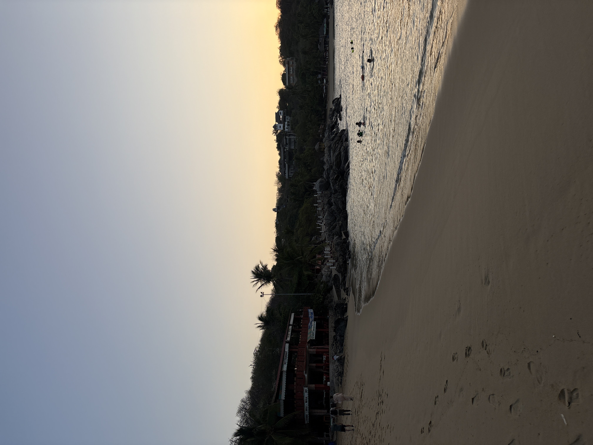 Sunset captured at Zicatela Beach, Puerto Escondido