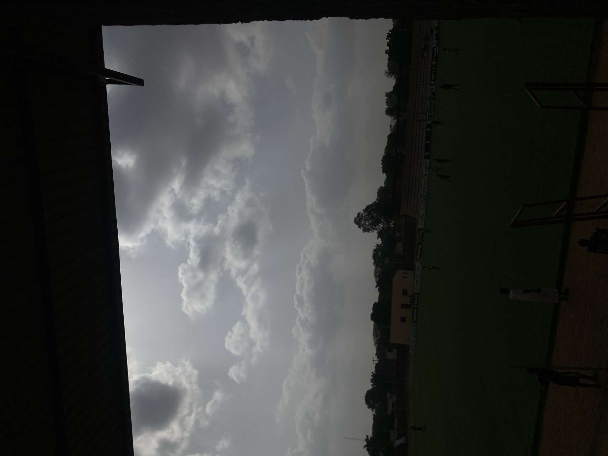 Football stadium observed in Tudun Wada, Nigeria morning hours