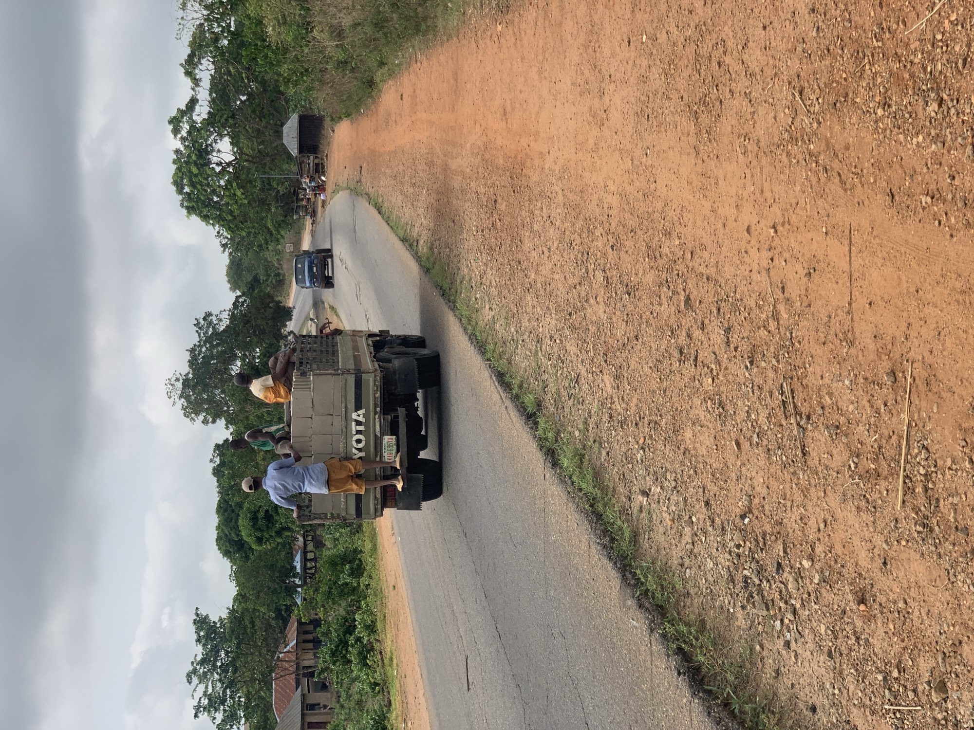 Morning scenes of rural life documented in Kabba, Nigeria