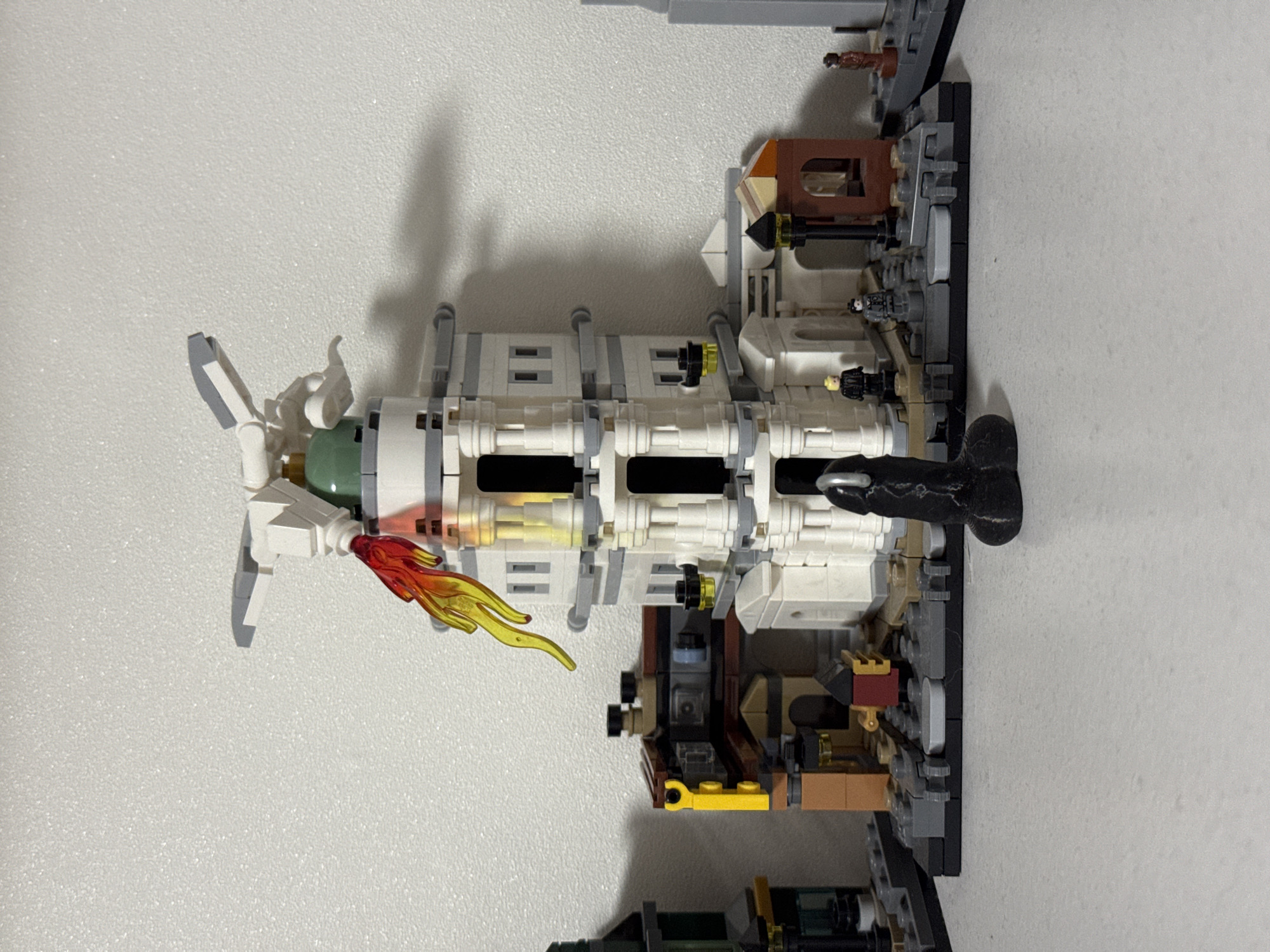 LEGO builds and decorative details from a Kyiv interior