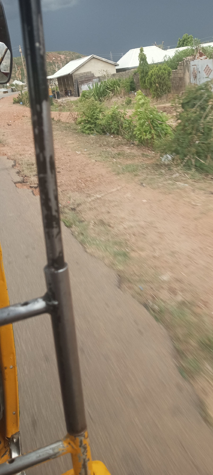 Routine traffic views captured along Rukuba Road, Jos Nigeria