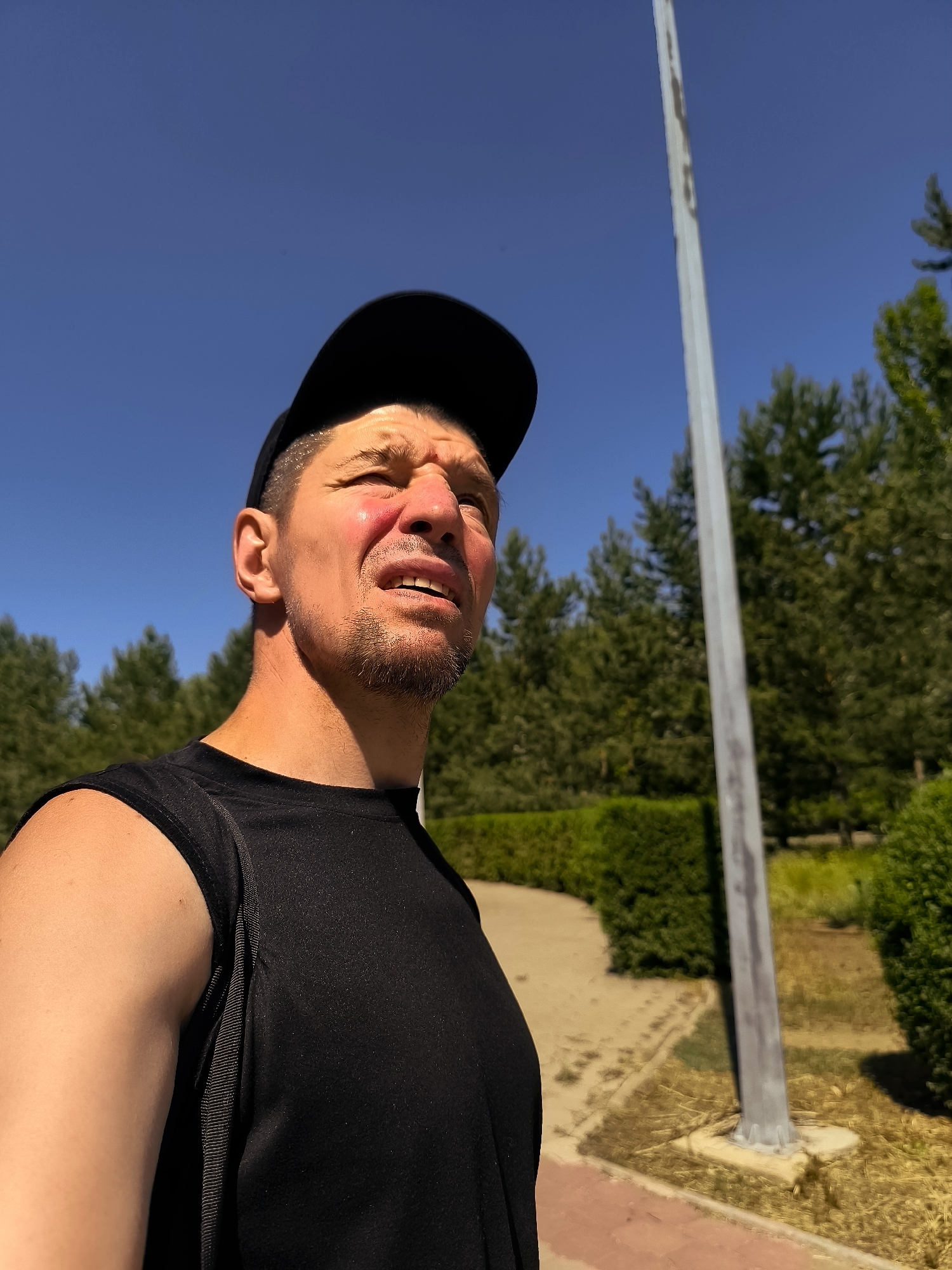 Wandering a public park and plaza in Karaganda