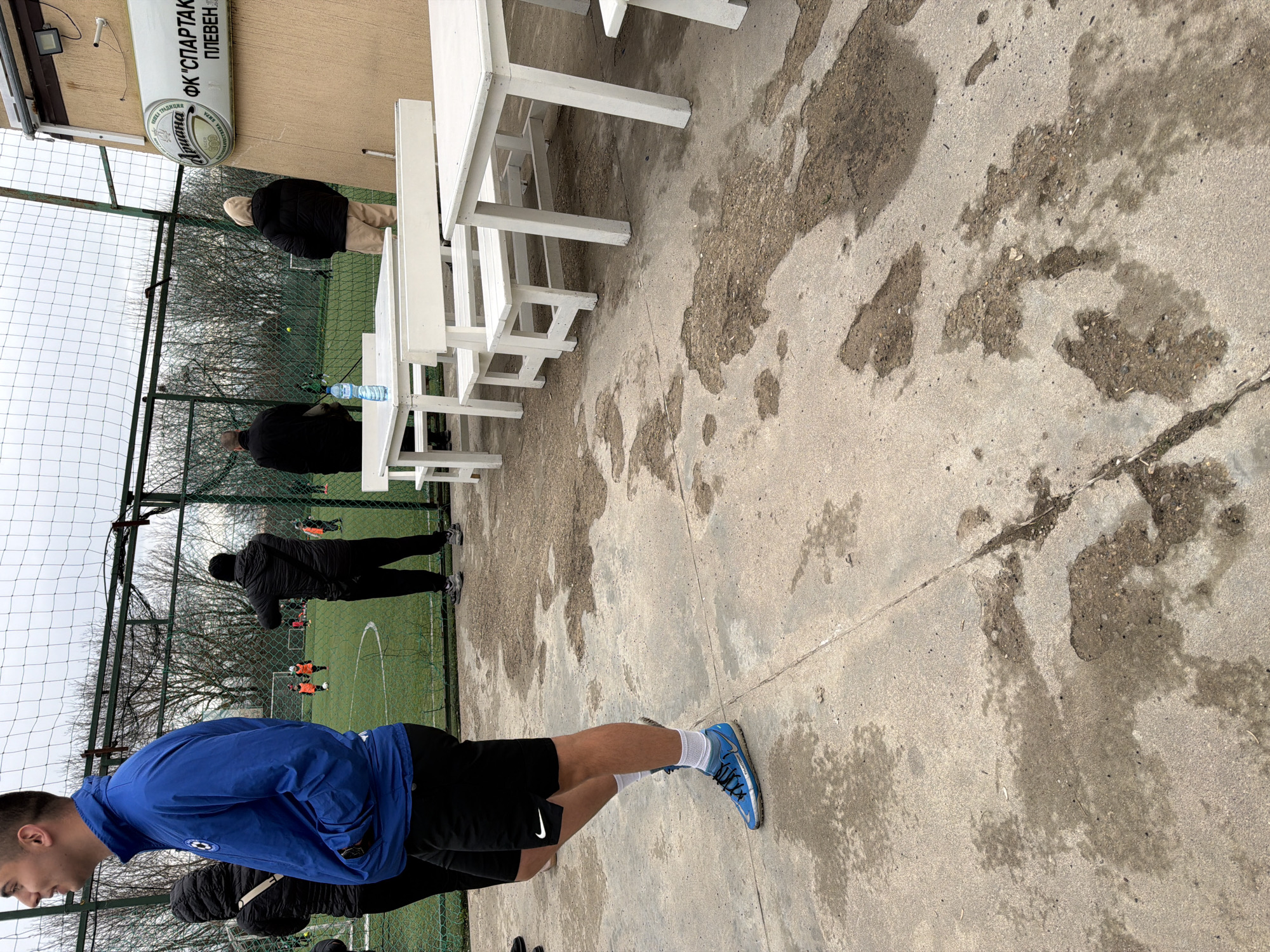 Young man spotted in casual athletic wear in Pleven