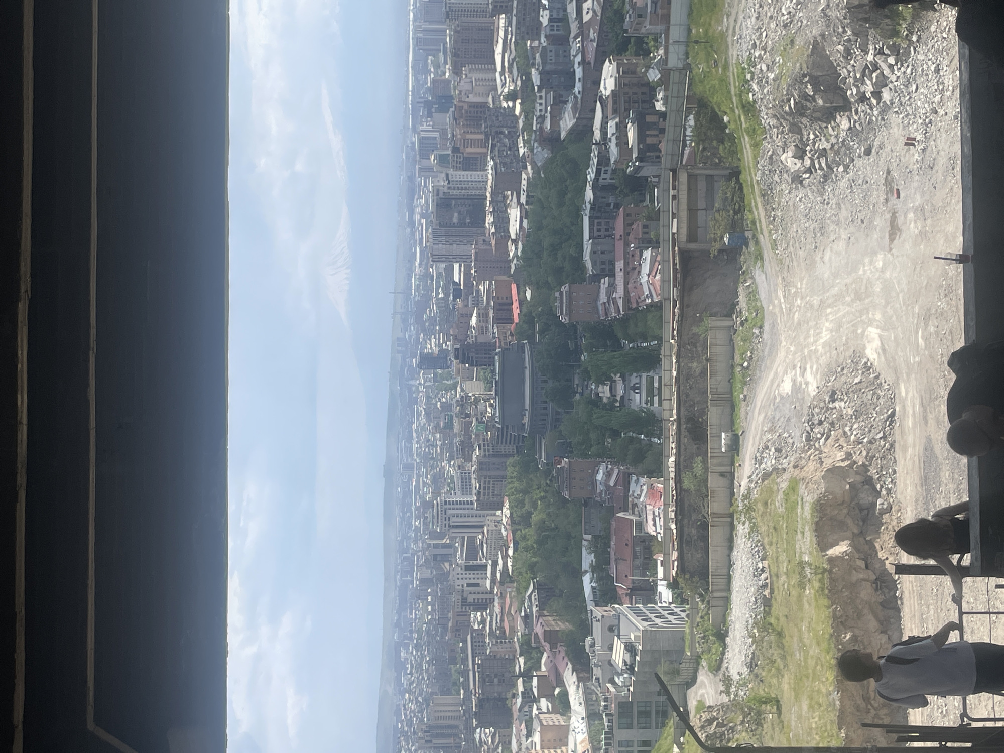 Elevated views of Yerevan captured from multiple vantage points