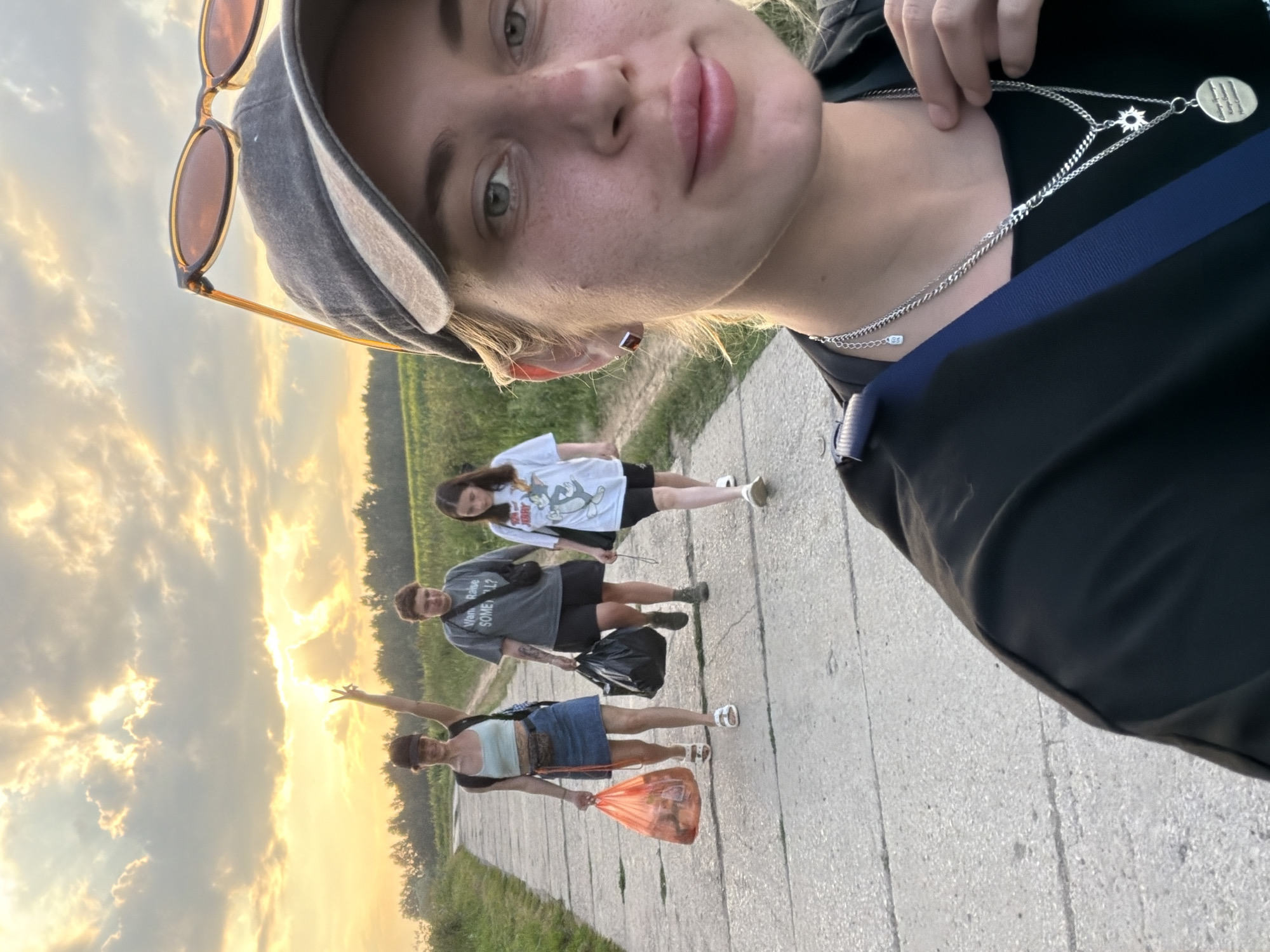 Afternoon walk through open countryside near Mar'inskoe, Russia
