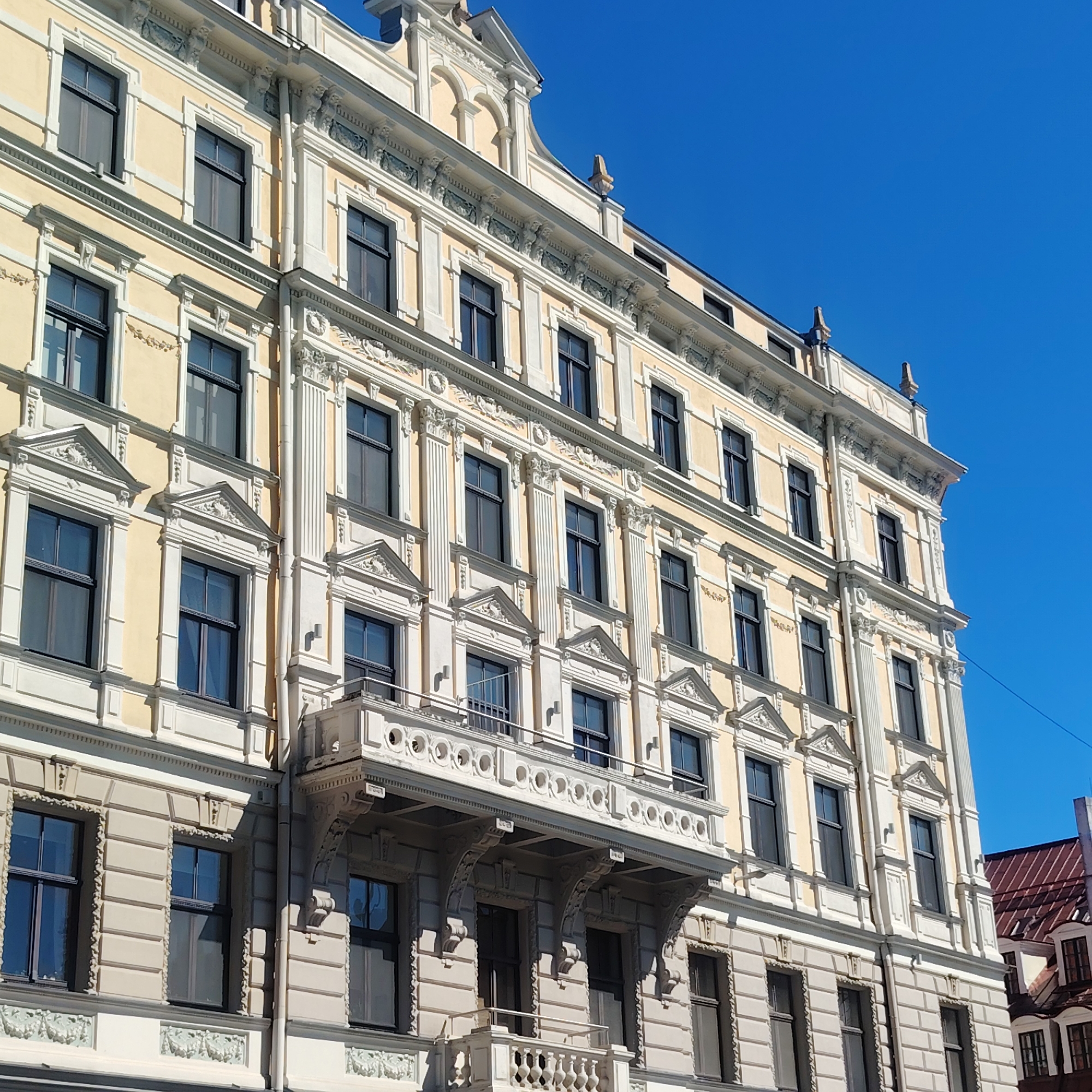Witness documents Art Nouveau architecture in Riga, Latvia
