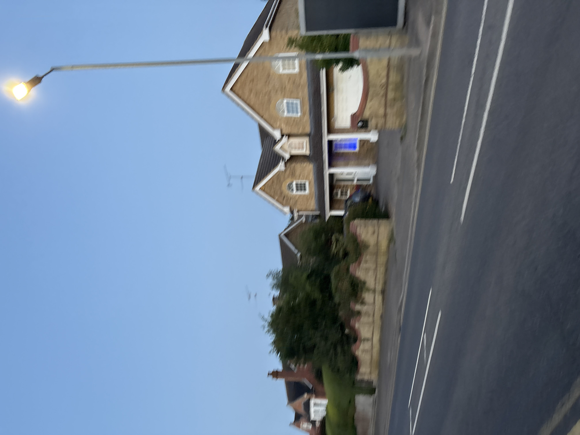 Chelmsford streets and a military cadets association at dusk