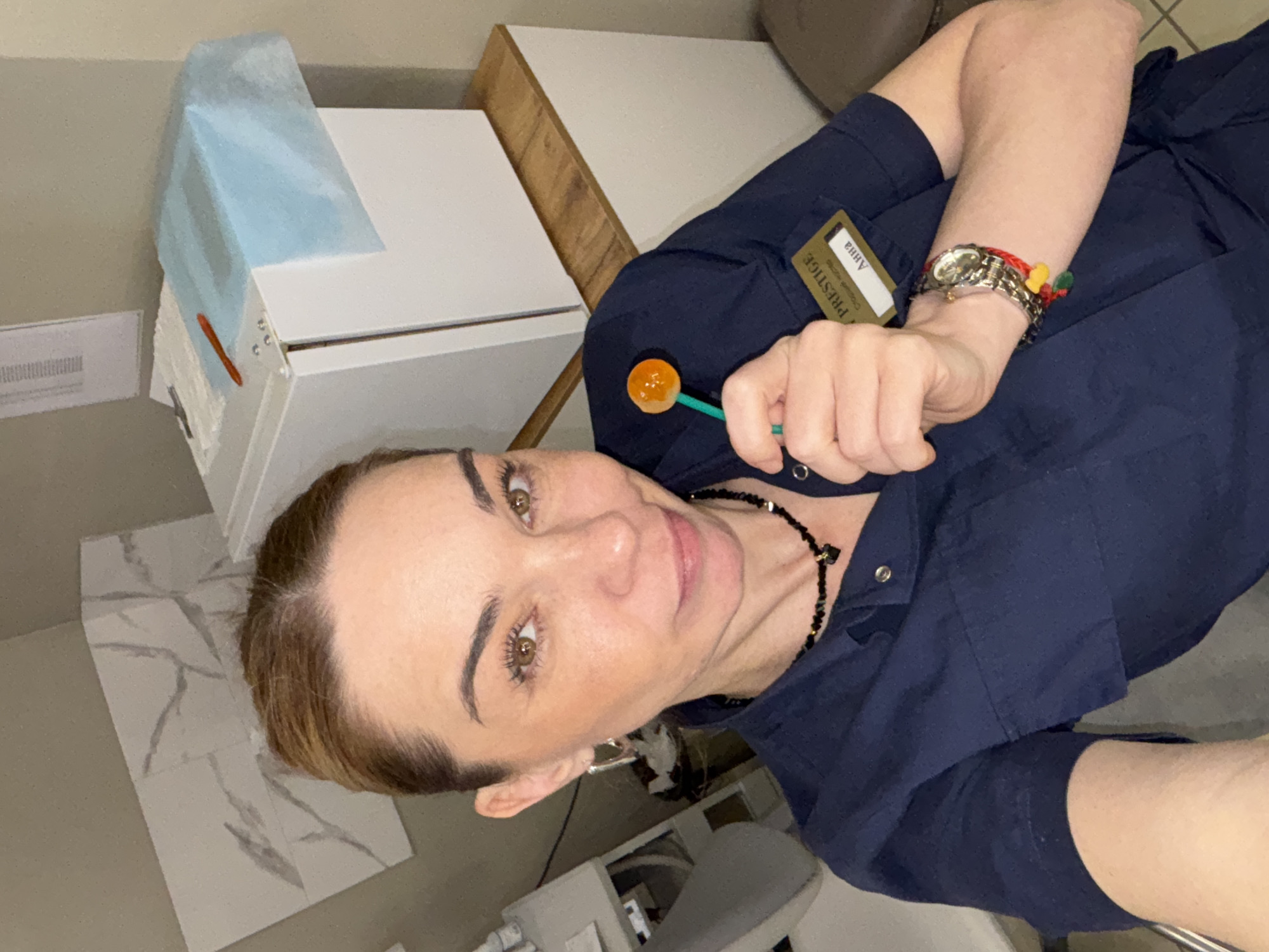 Medical worker Anna observed at SV Prestige clinic in Russia
